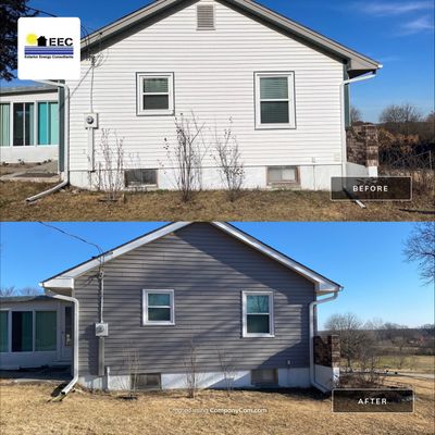 Siding Installation using Exterior Portfolio Vinyl Siding