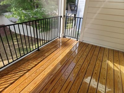 Deck using Wood Sealant