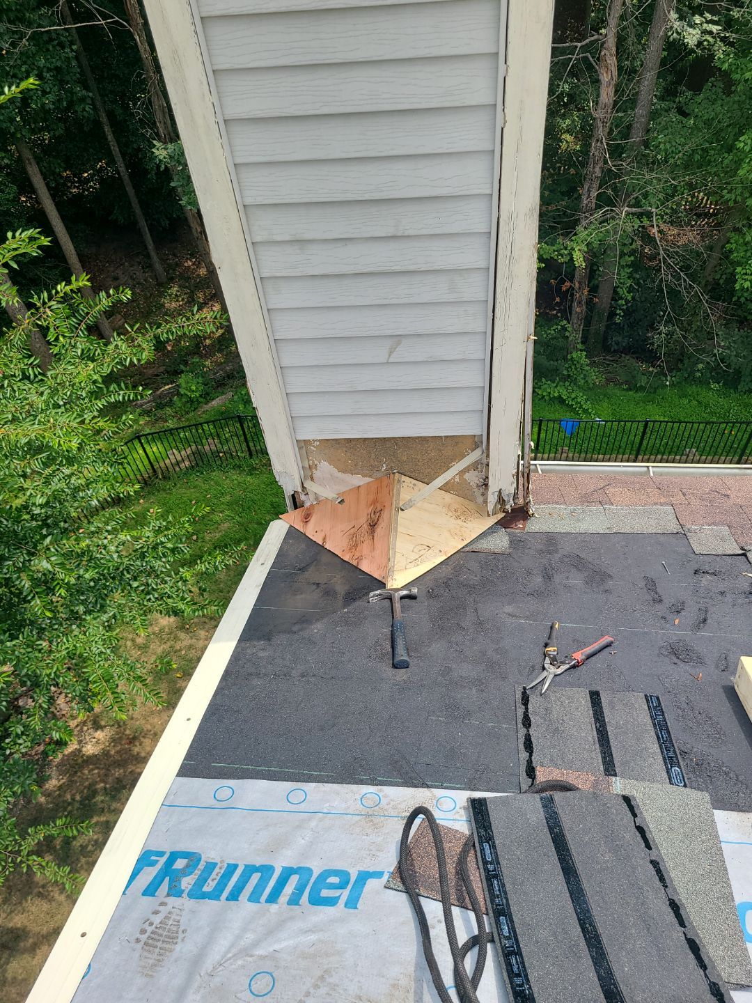 Montclair: Roof Installation with CertainTeed Landmark Designer Shingles in Burnt Sienna by RM Banning, Inc.