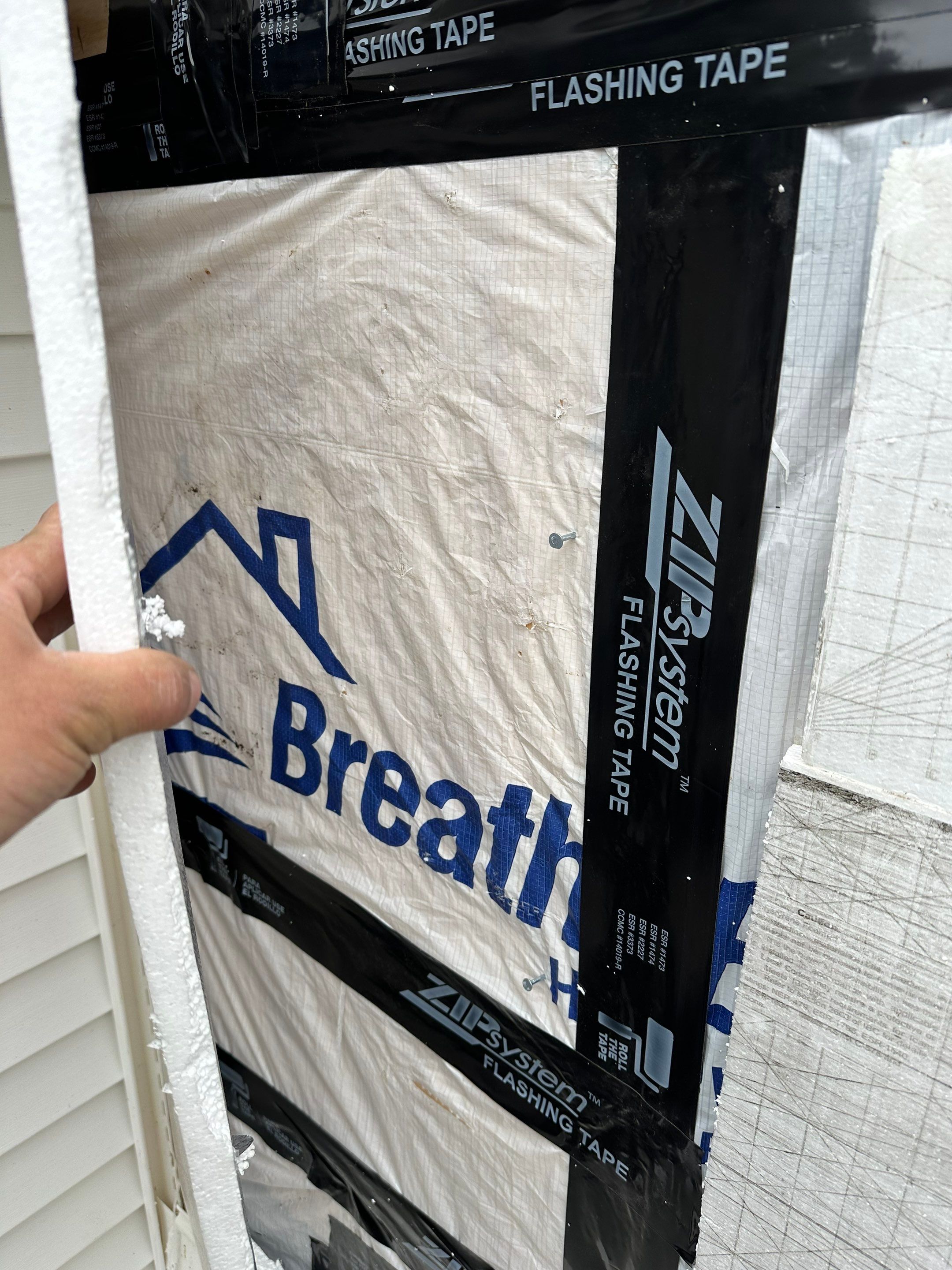 Residential Roofing Installation using Owens Corning TruDefinition Duration AR - Estate Gray & White Double 4 Siding by A Plus Exterior