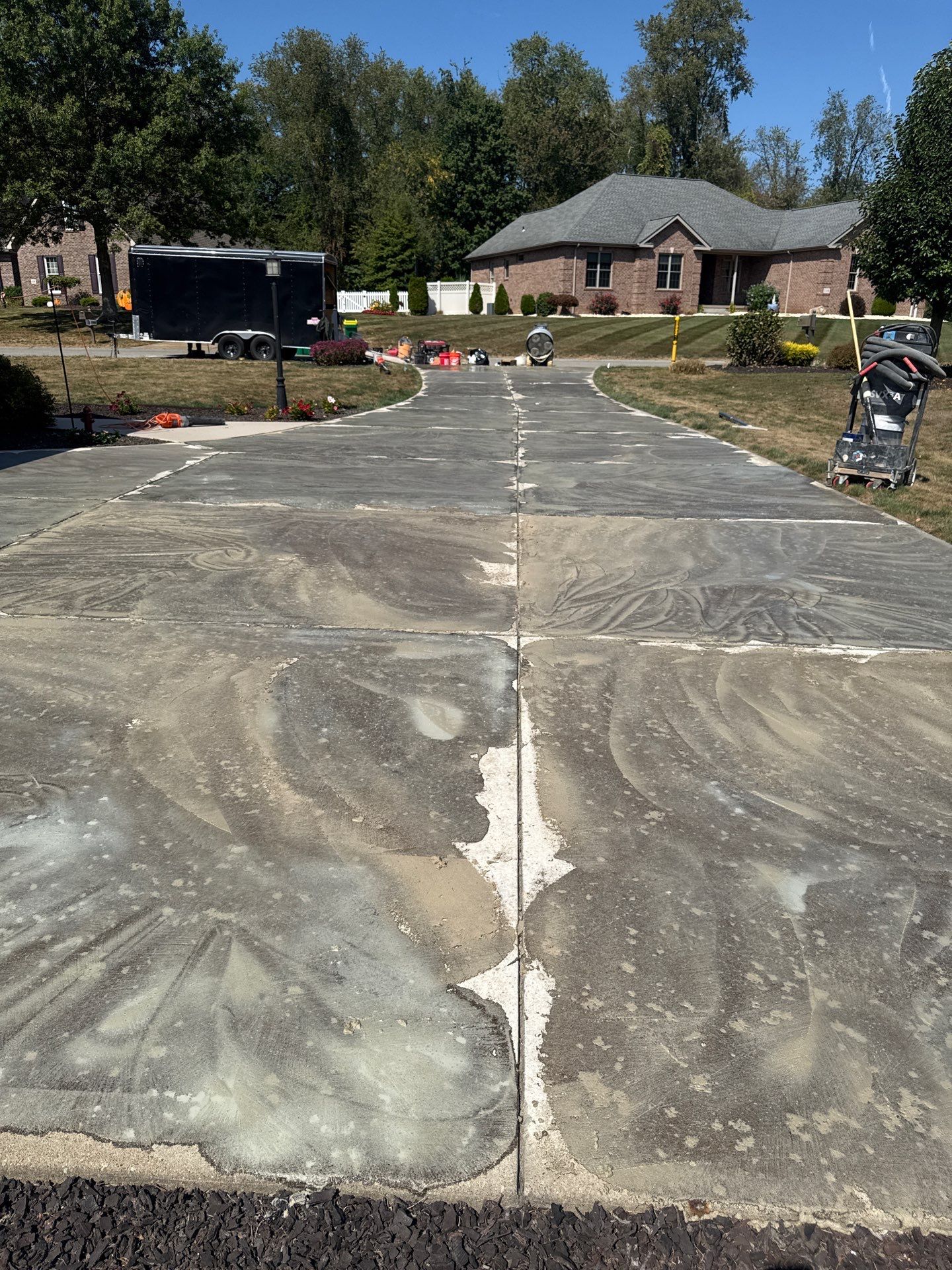 Driveway + Garage + Walkway Project in Meridian by Floors in a Day, Inc