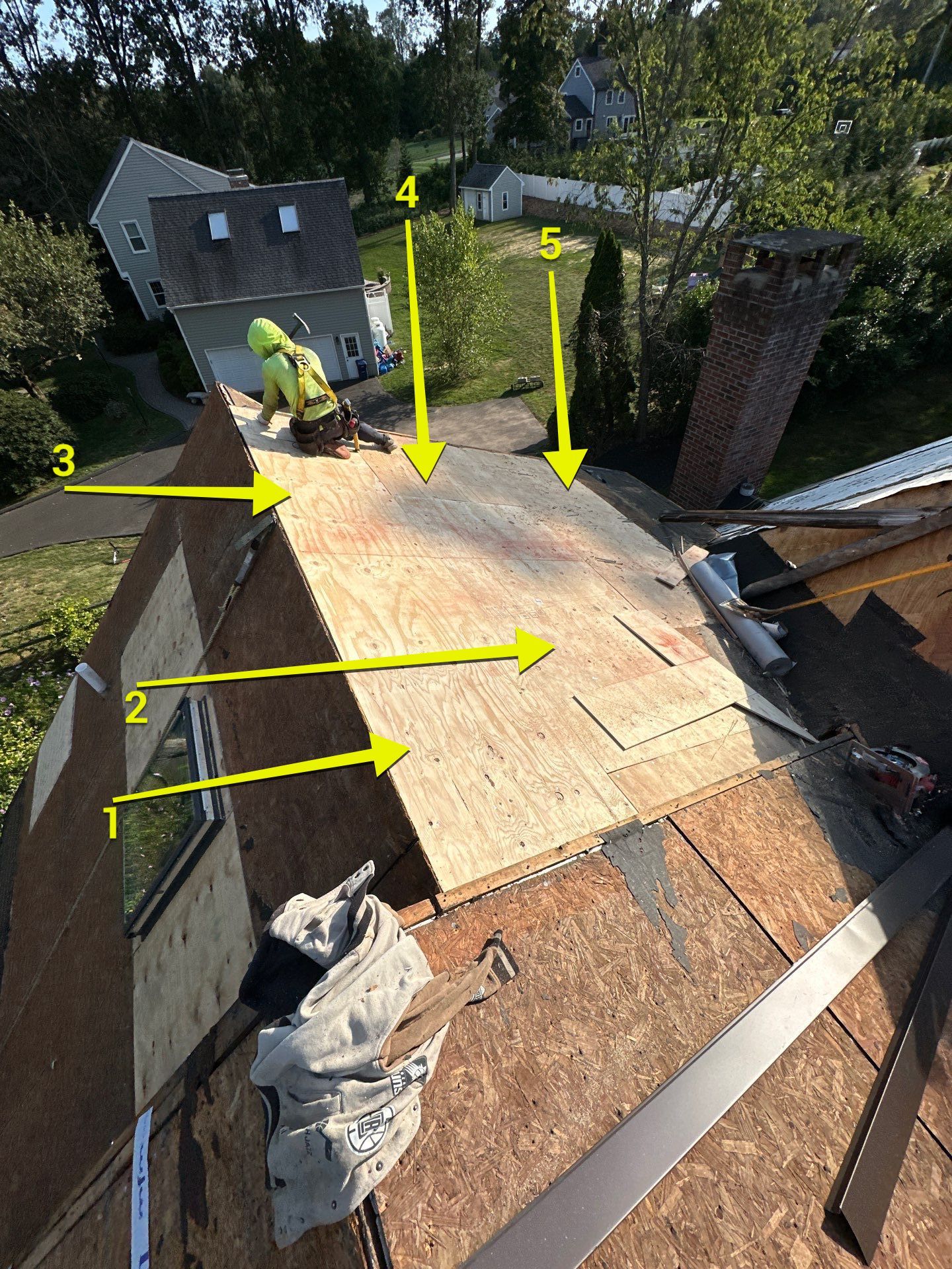 Project in Orange by Elitex Roofing