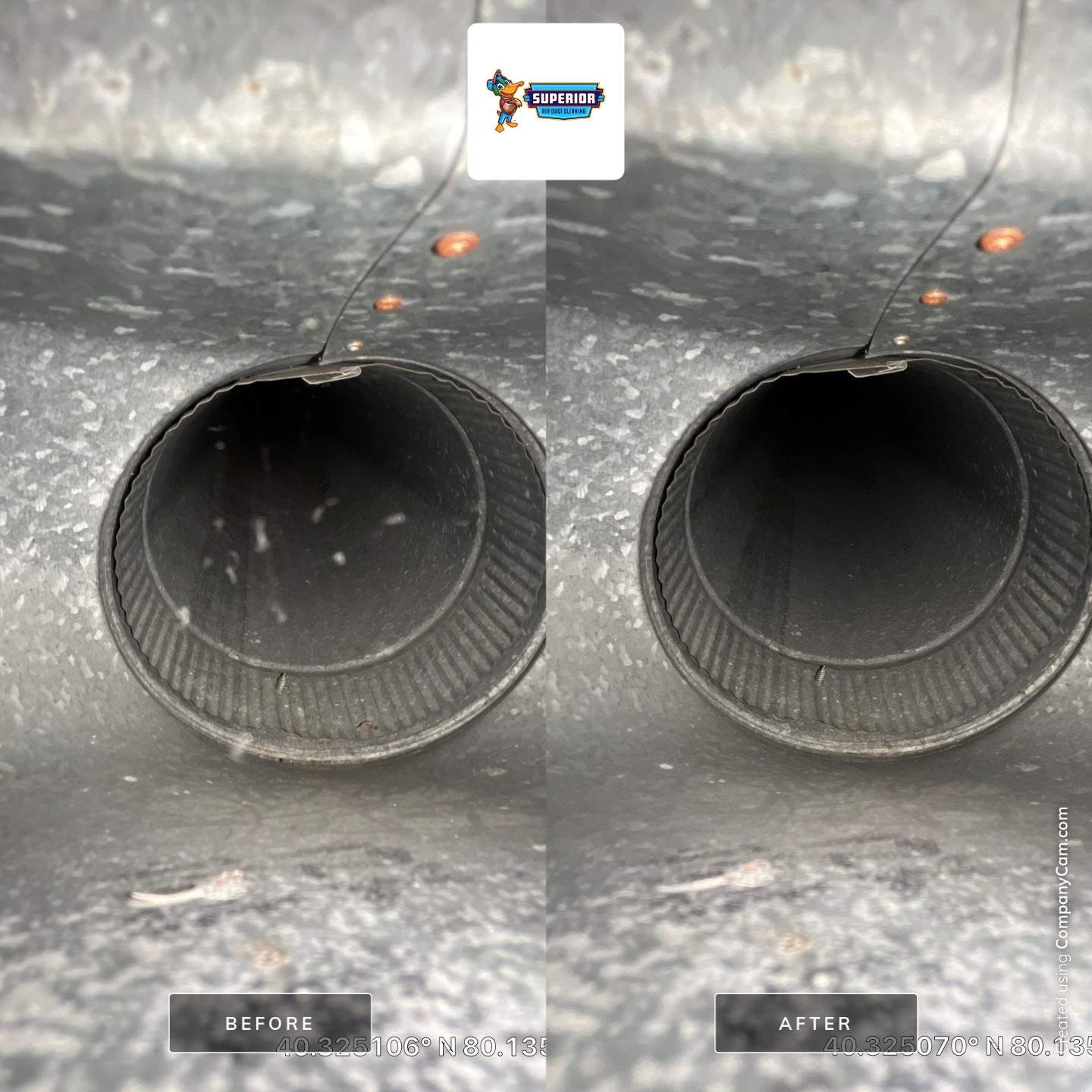 Air Duct Cleaning With a Vacuum Truck in Bridgeville, PA by Superior Air Duct Cleaning