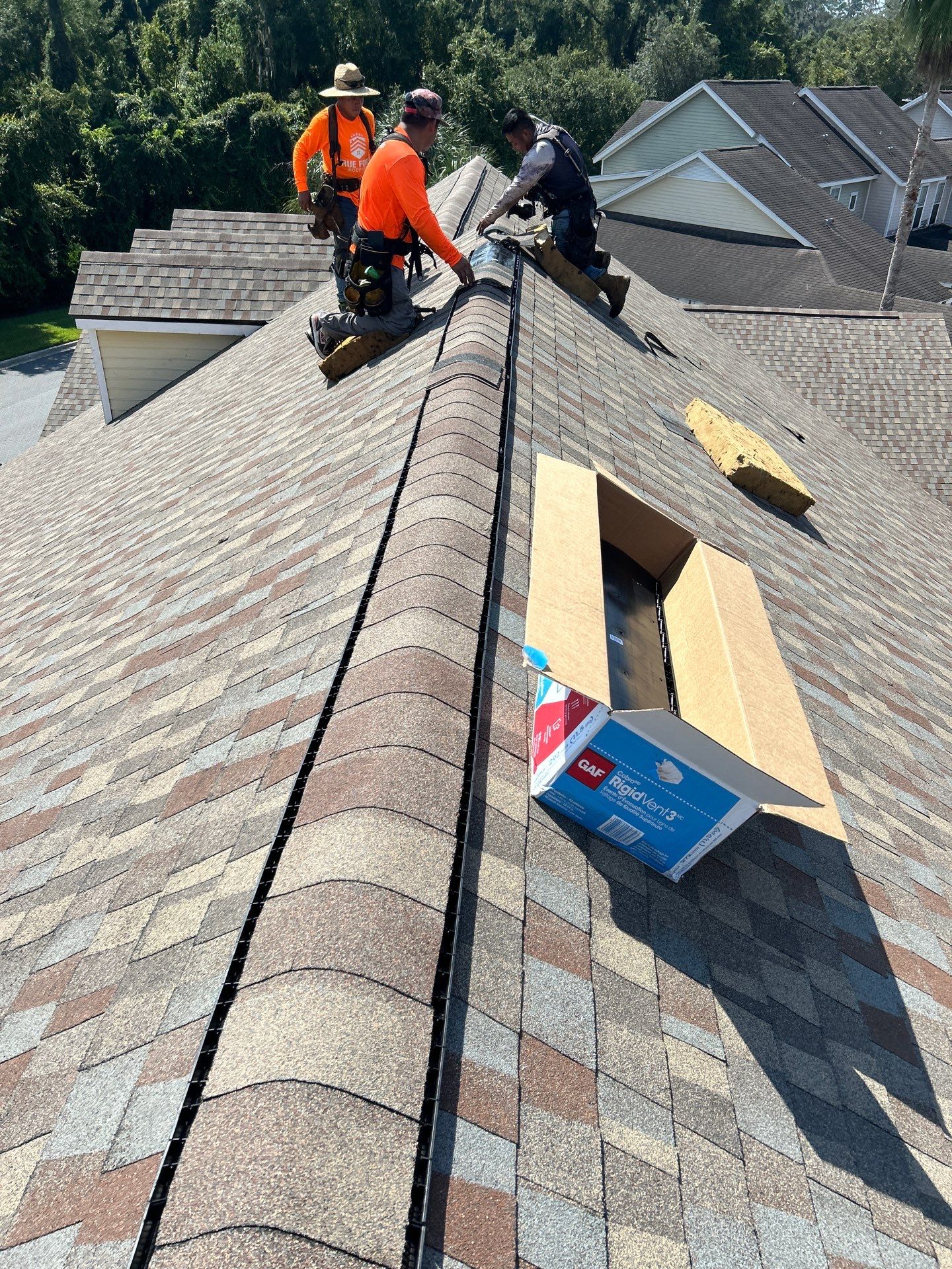 Project in Gainesville by True Force Roofing