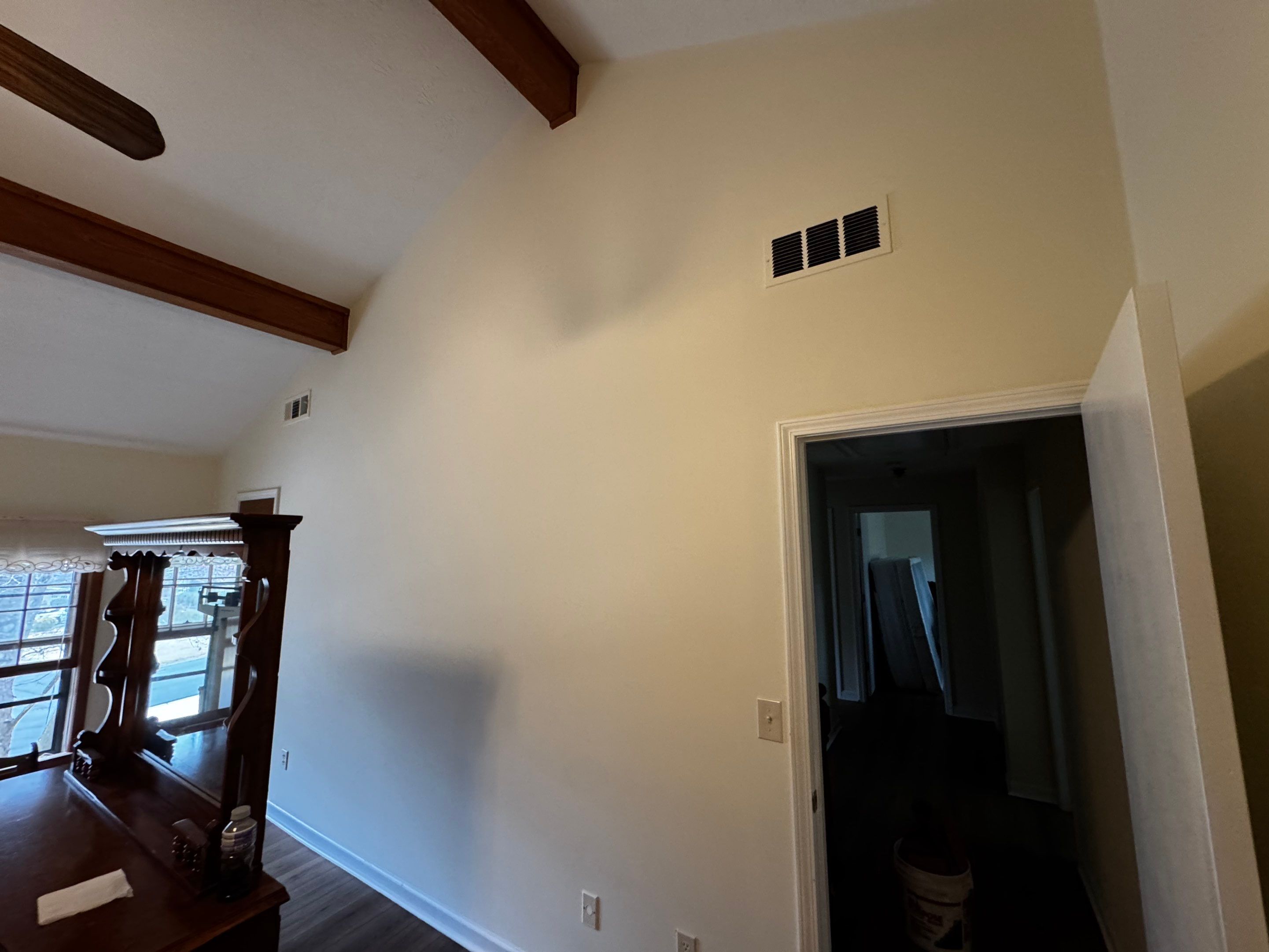 Master Bedroom Crack Repair & Repaint by PGP Surface Solutions, LLC
