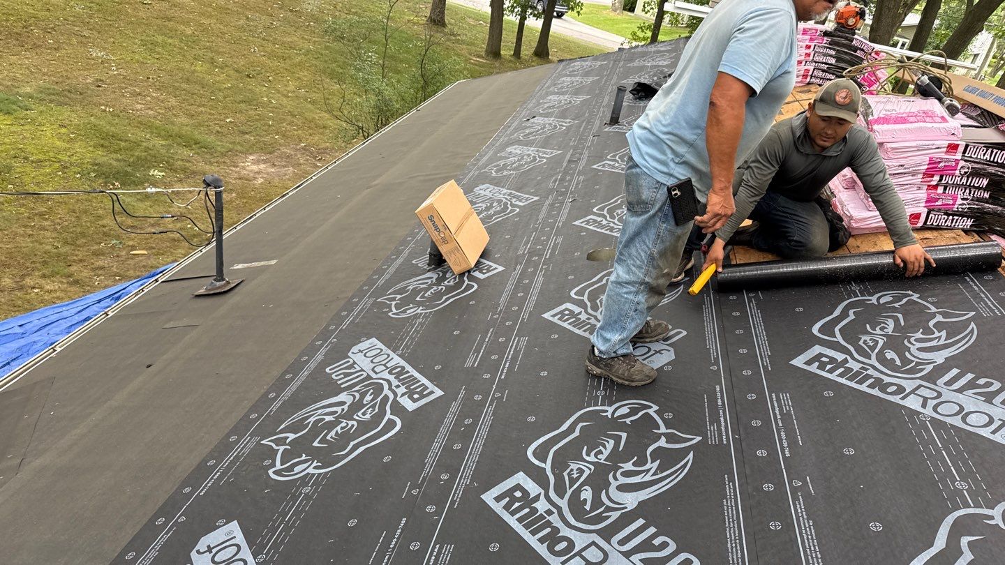 Roof Replacement using Owens Corning Estate Gray by 180 Contractors