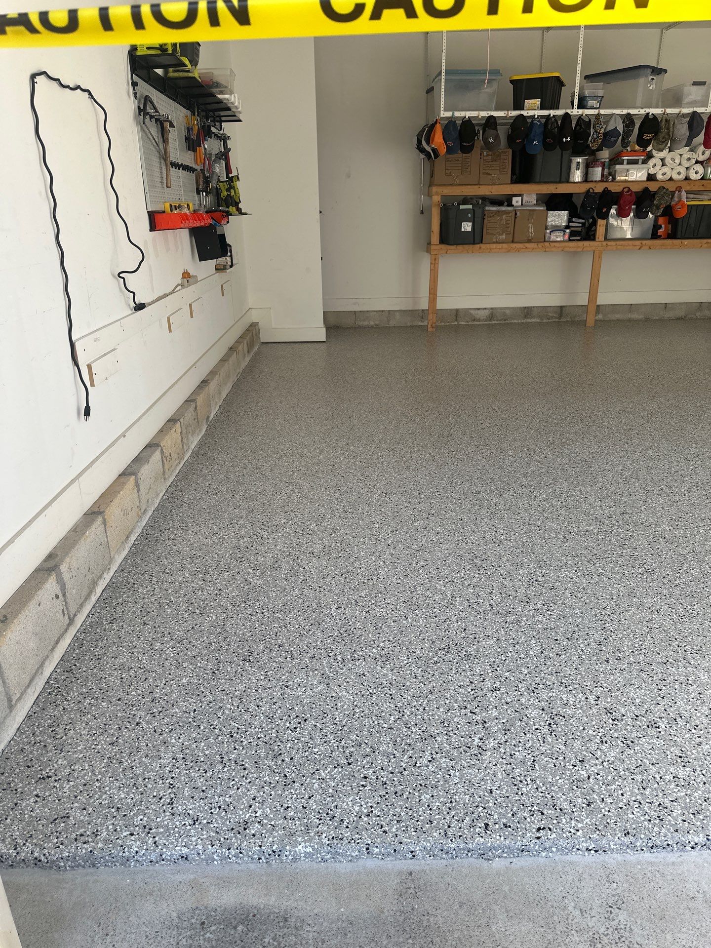 Garage Floor Coating using Cabin Fever by My Garage Floor Guys