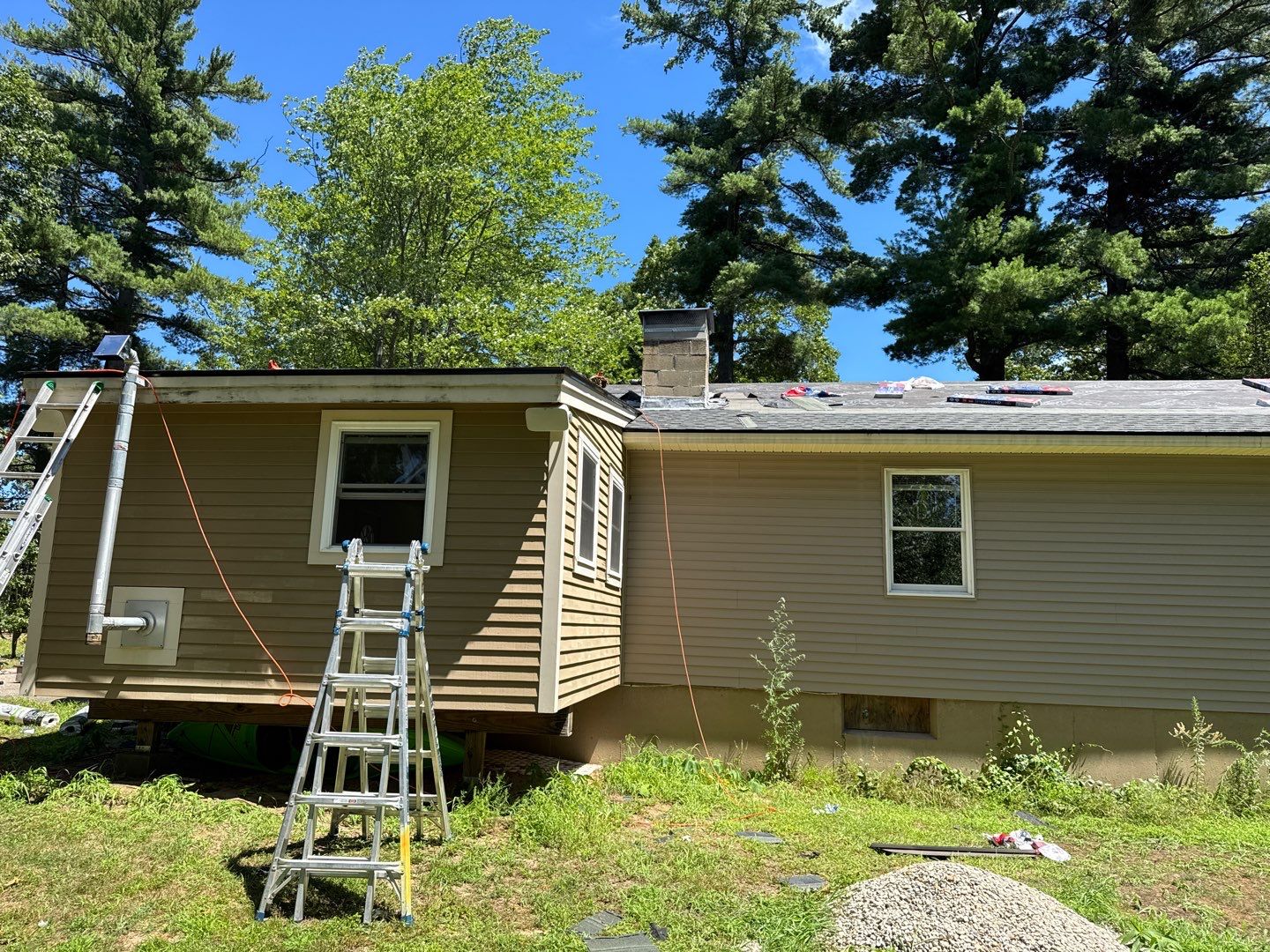 Full Roof Replacement Following Prior Chimney Repair – Repeat Customer Project by Sensible Home Solutions