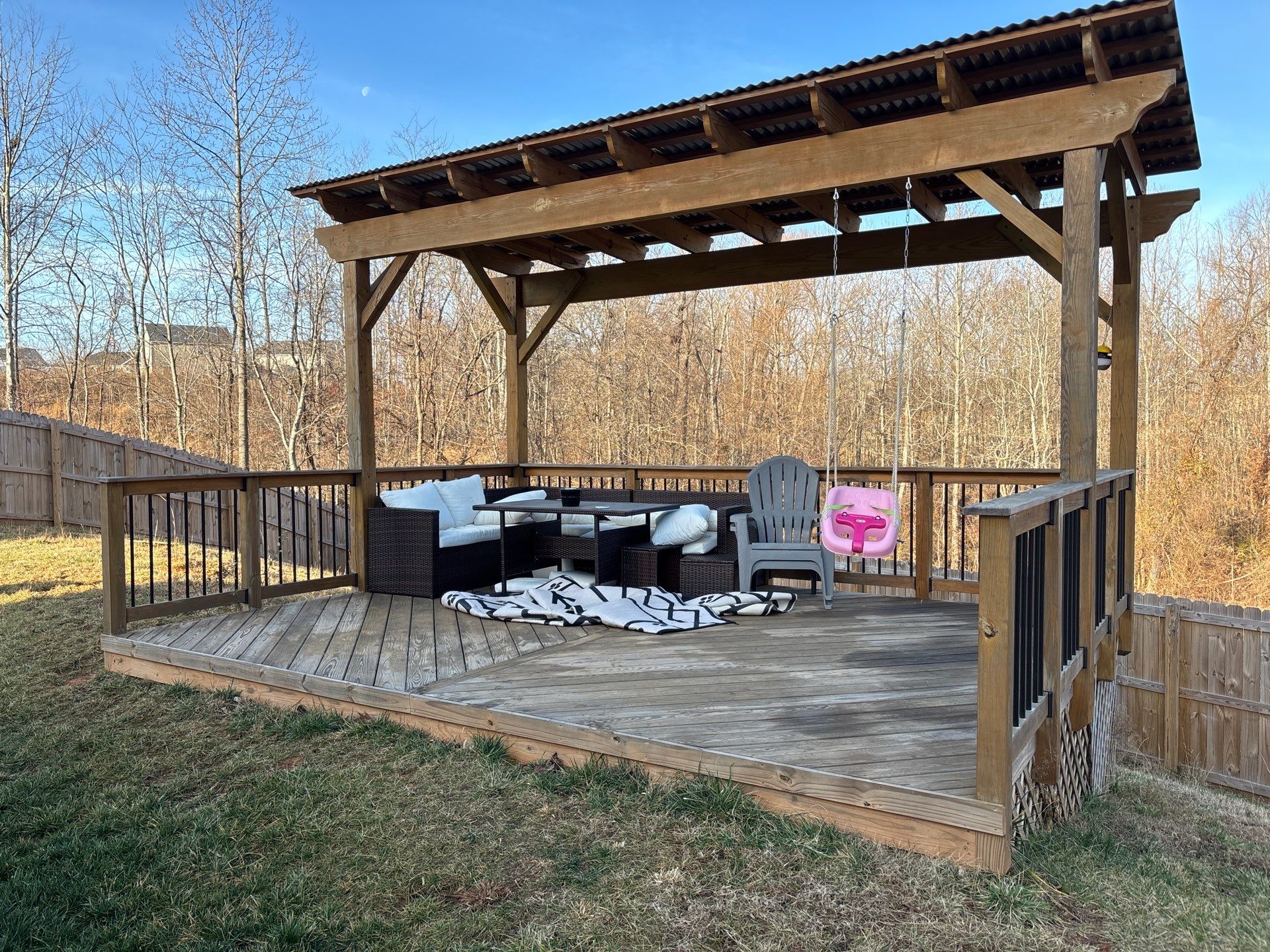 Wood Pergola using Wood Sealant by DuraSeal