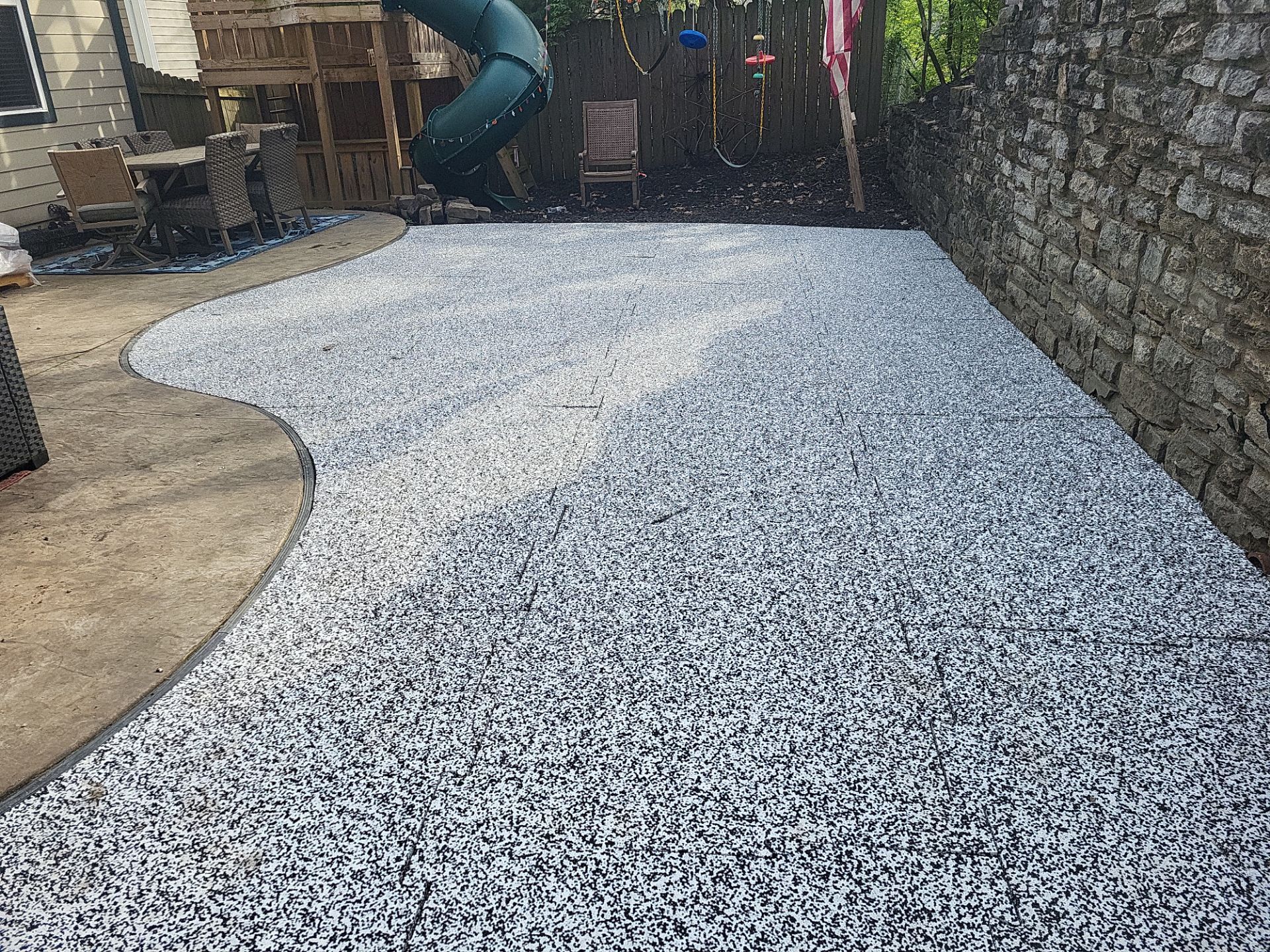Cincinnati Artificial Turf Installation for Residential Padded Lawn by Southwest Greens Midwest