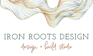 Logo for Iron Roots Design + Build