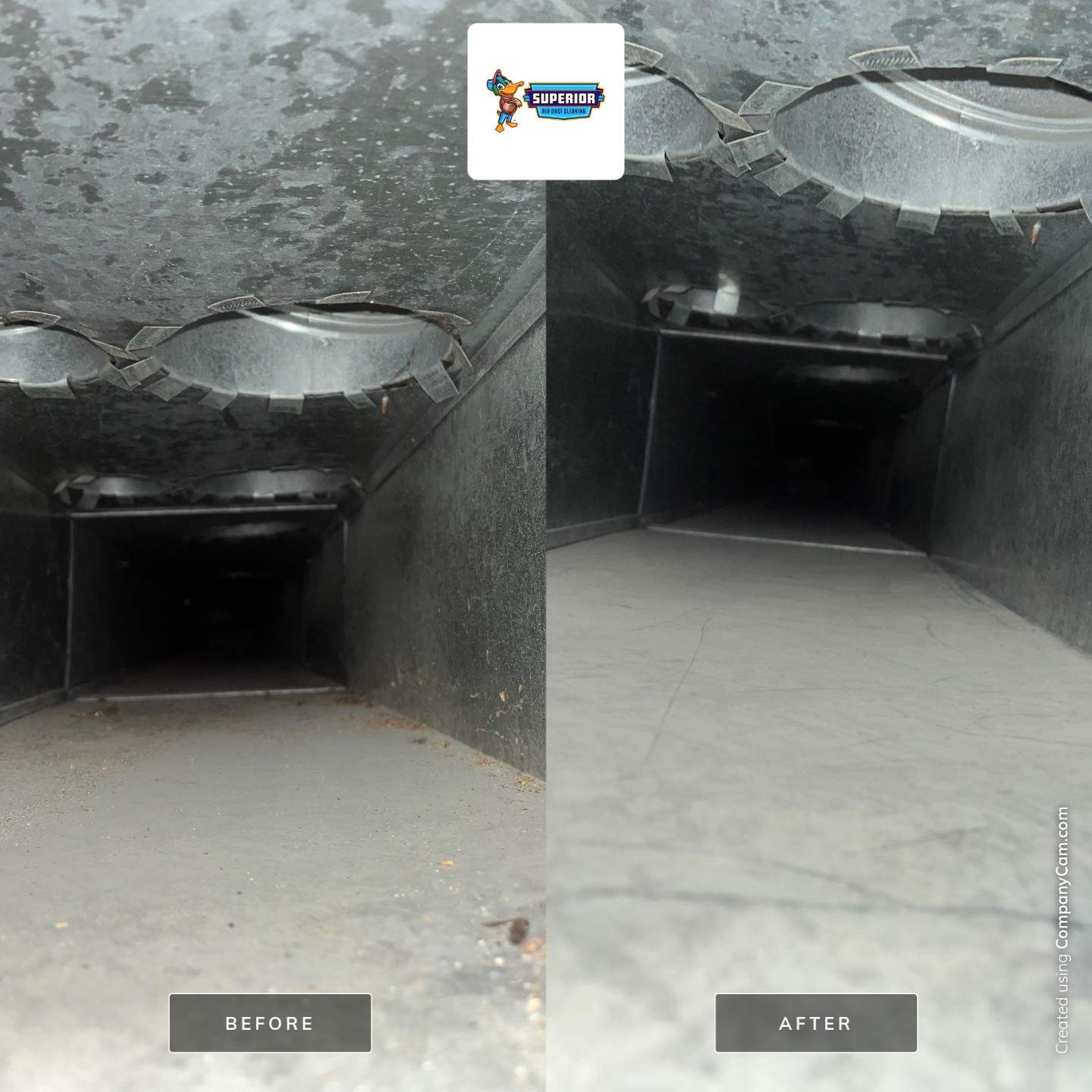 Air Duct Cleaning With a Vacuum Truck in Cranberry Twp, PA by Superior Air Duct Cleaning