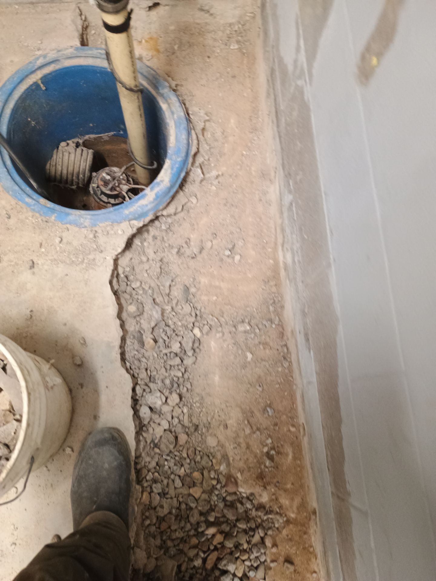 Depressurizing Denny's Basement Wall by Waterproofing Northeast