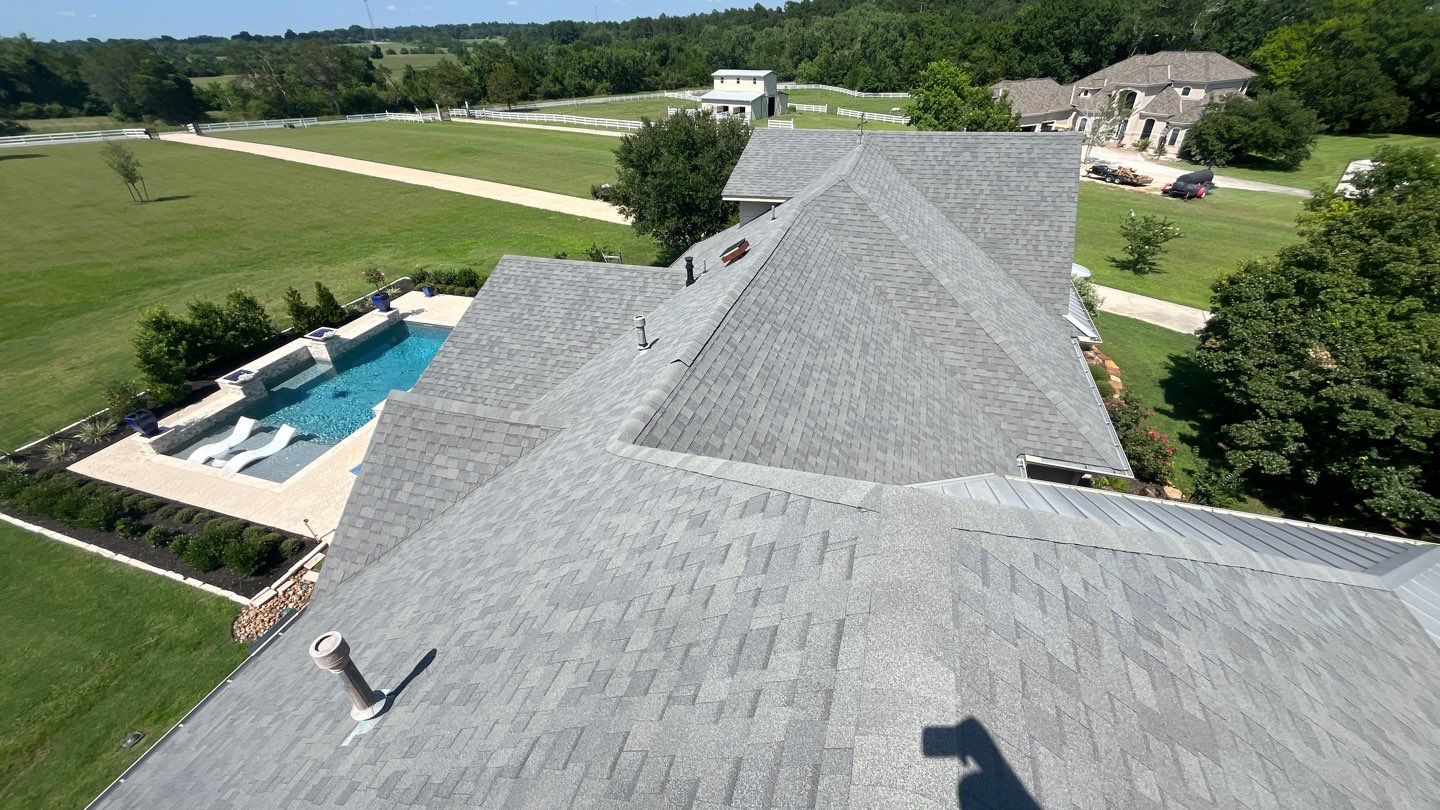 Residential Roof Replacement using GAF HDZ - Weathered Wood by Elite Roofing LLC