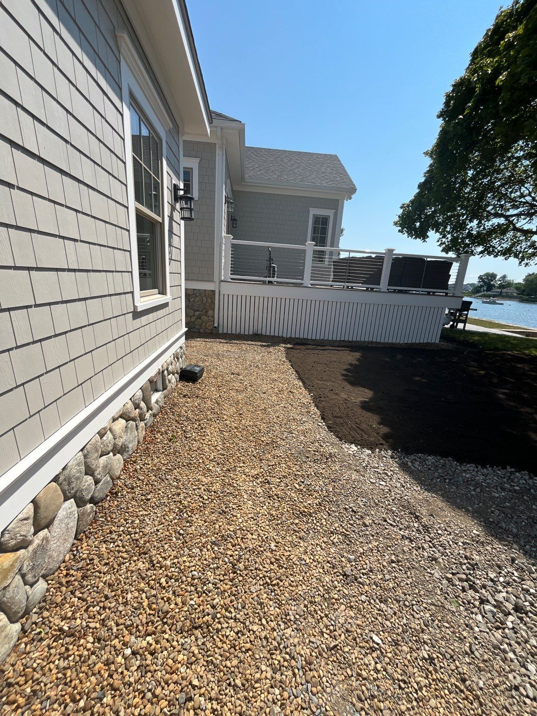 Beautiful Re-disgn by the water in Danvers MA  by Cole Landscaping Inc