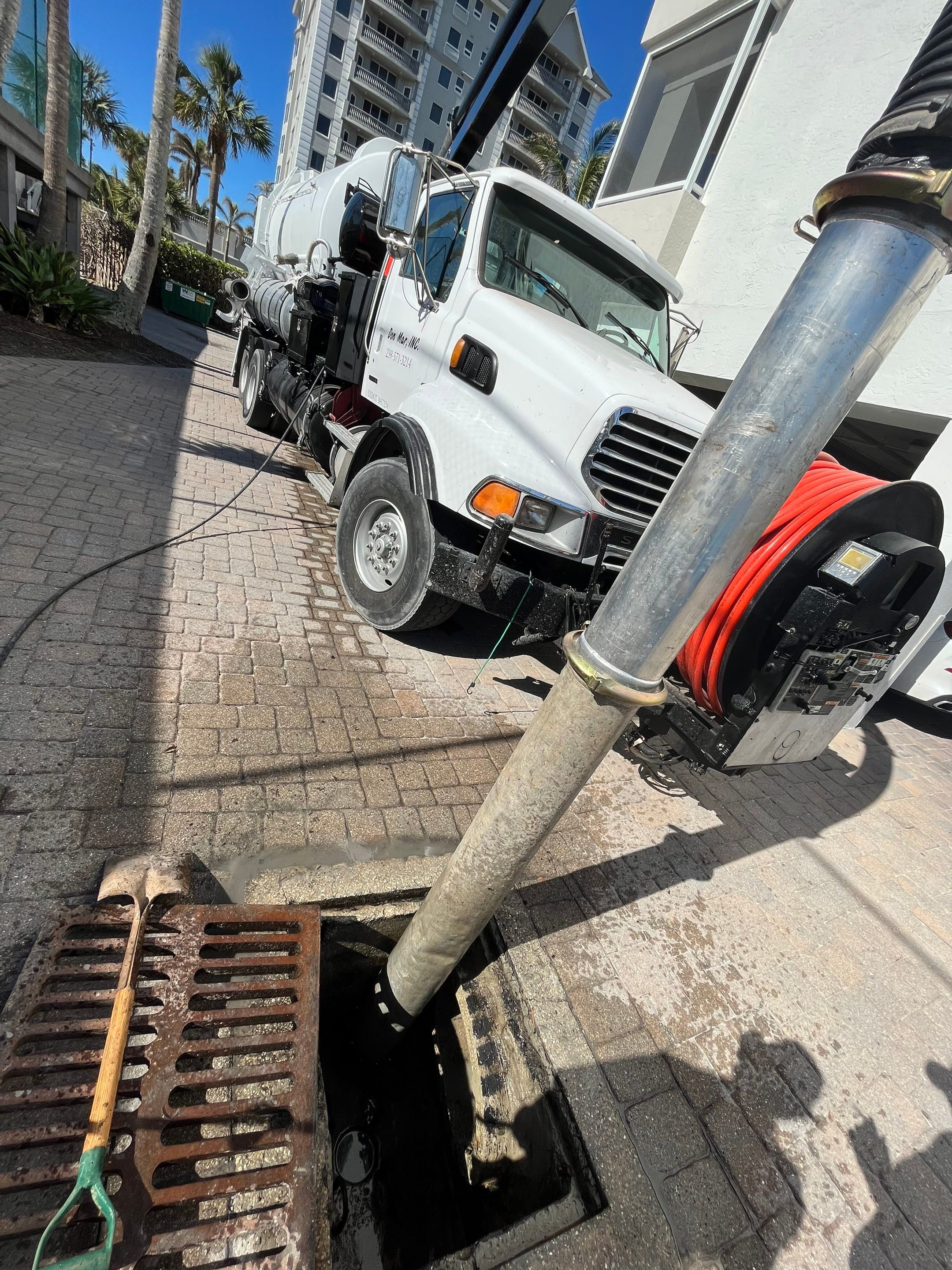 Condo Storm Water System Cleaning and Maintenance After Hurricane Ian by APS Power & Water