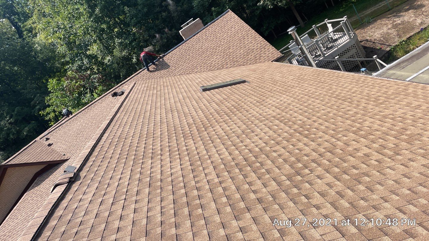 Roof Replacement using GAF Timberline HDZ by American Home Contractors