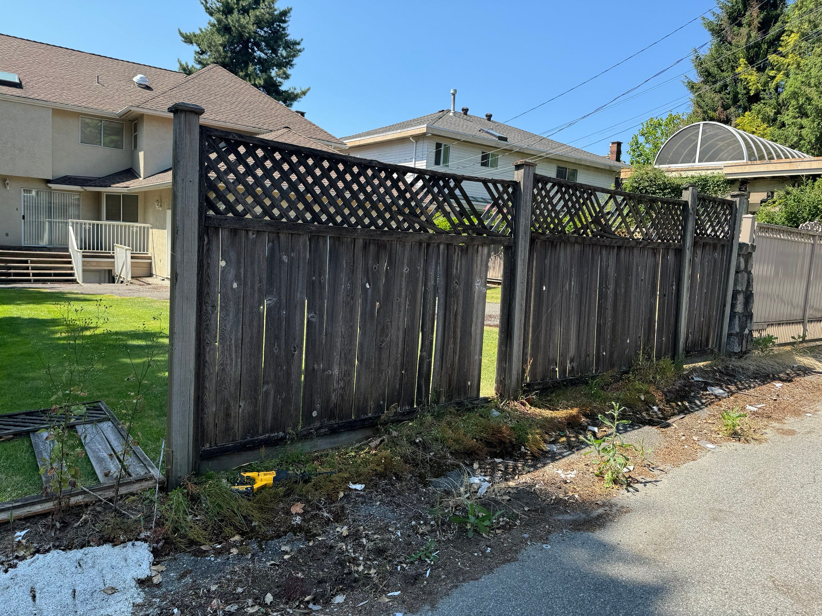 Fence Installation by YVR Construction Group