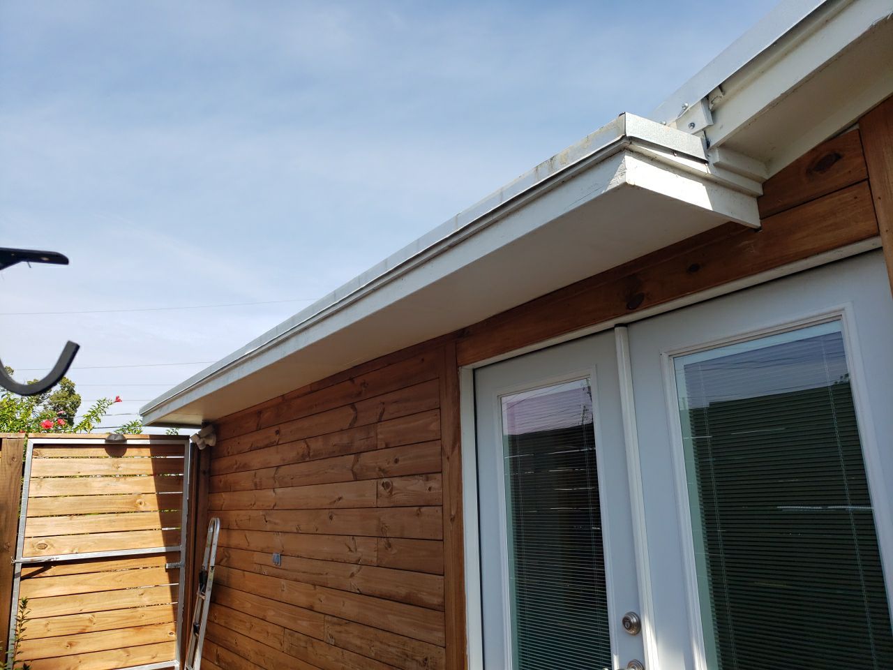 Gutter Installation using K-Style Seamless Gutters and Soffit and Fascia Replacement by Gutter Professors