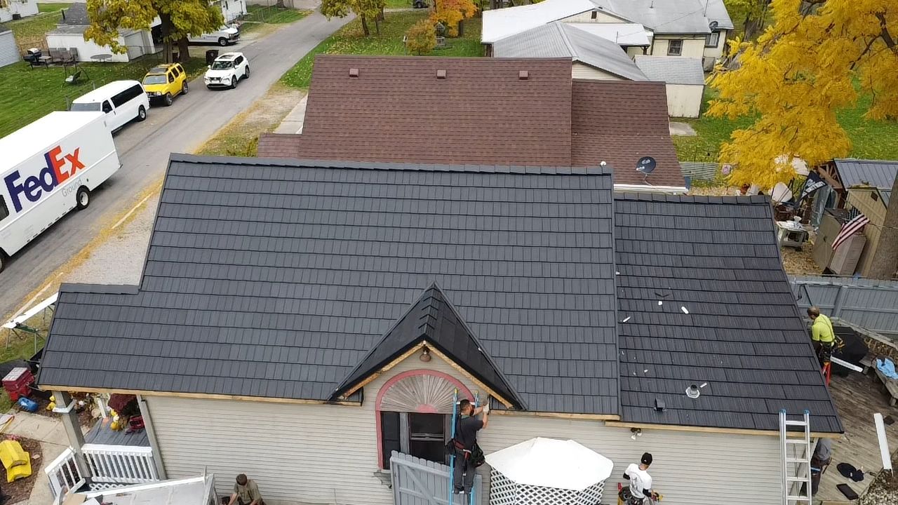 Full Tear-Off Metal Shake Roof Installation – Fort Wayne, IN by 4Ever Metal Roofing