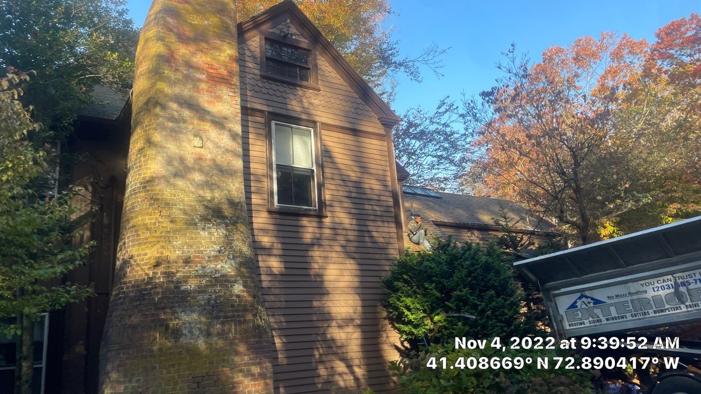 Residential Roofing Installation using Owens Corning TruDefinition Desert Tan by A Plus Exterior