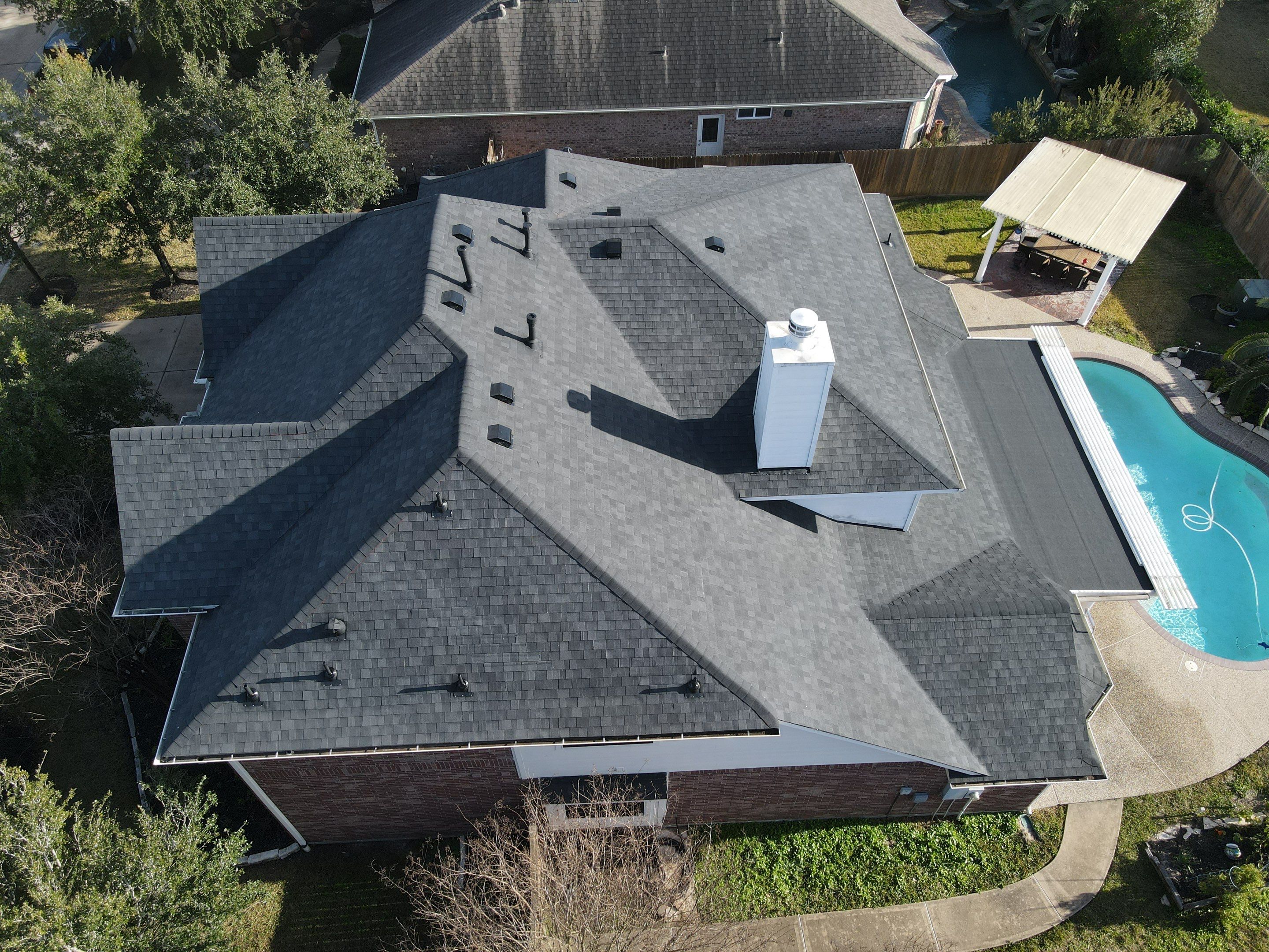 Roof Replacement using Owen's Corning - Duration Onyx Black by Roof Concepts Construction