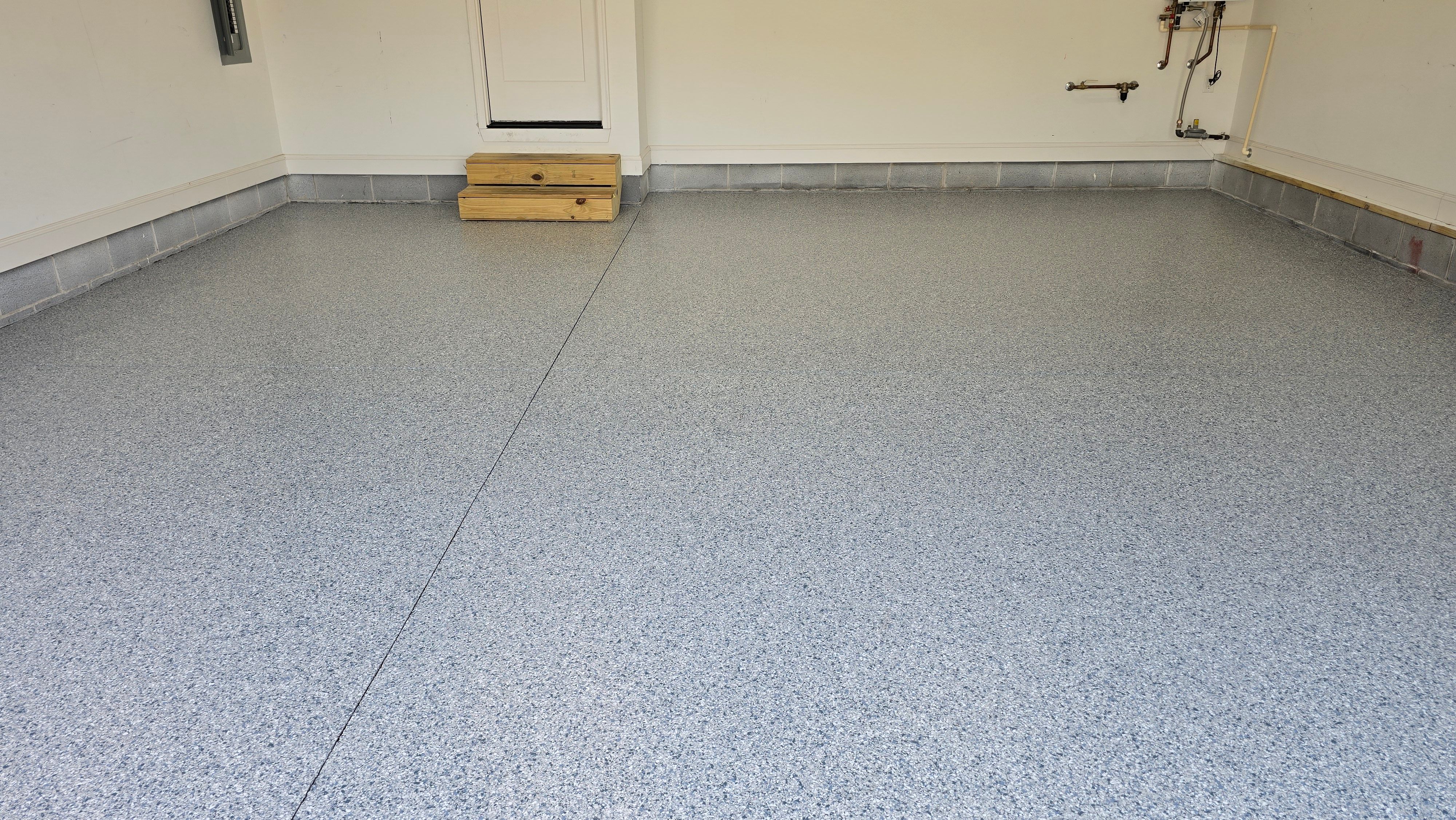 Garage using Tidal Wave by Elite Floor Solutions