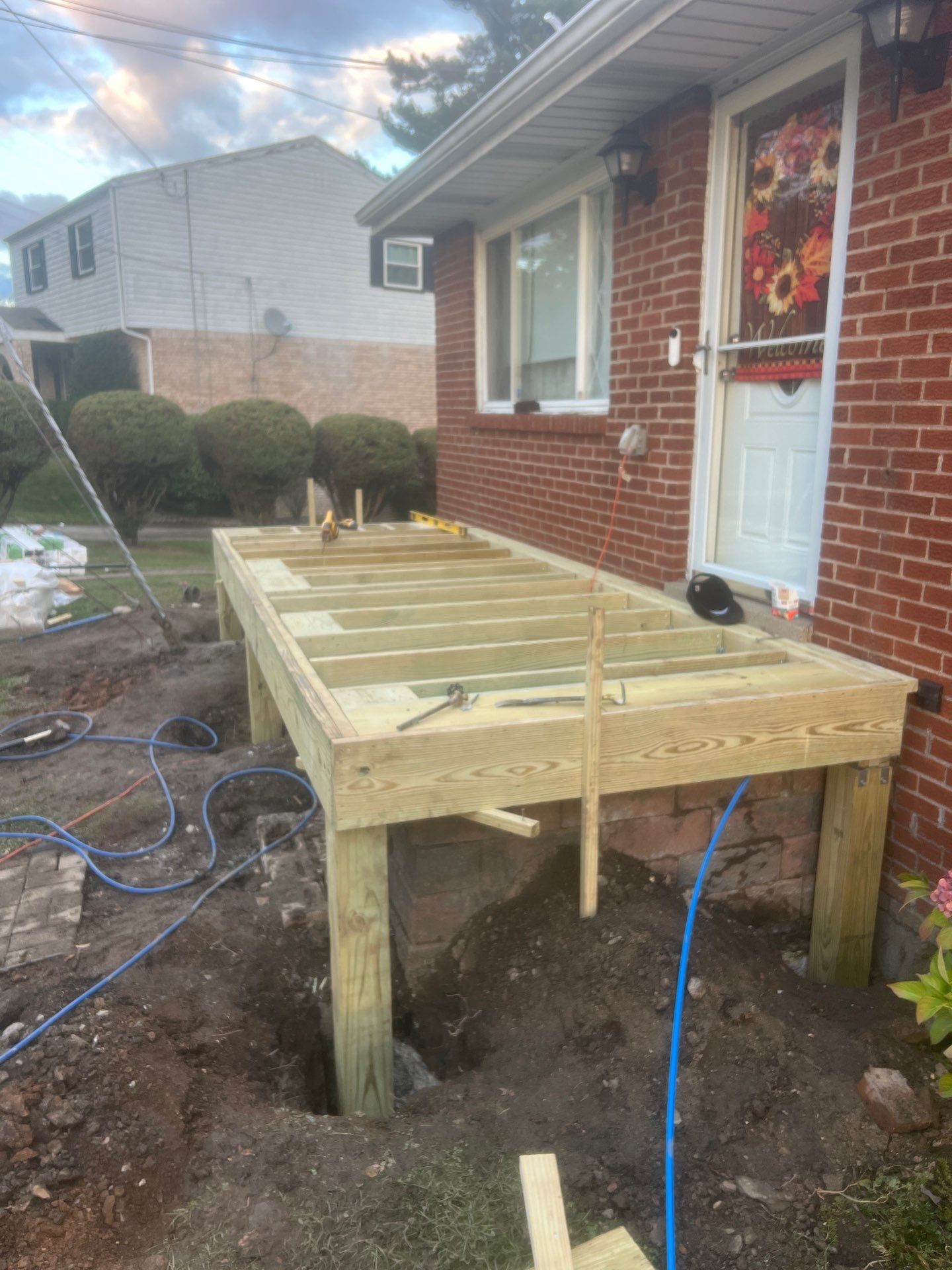 Deck and roof replacement  by Cousins Roofing Siding & Decks