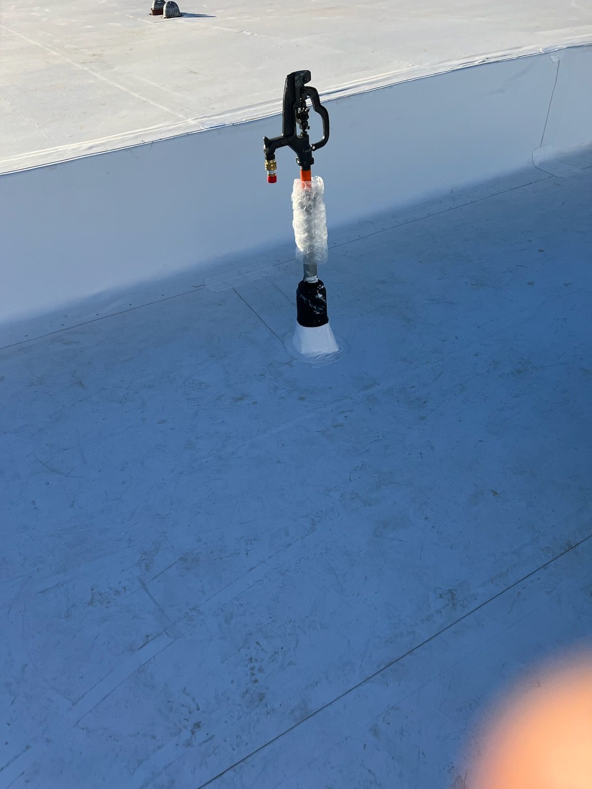 Bank of America Commerial Roof Installation using GAF TPO in Austin, TX by Roof Experts