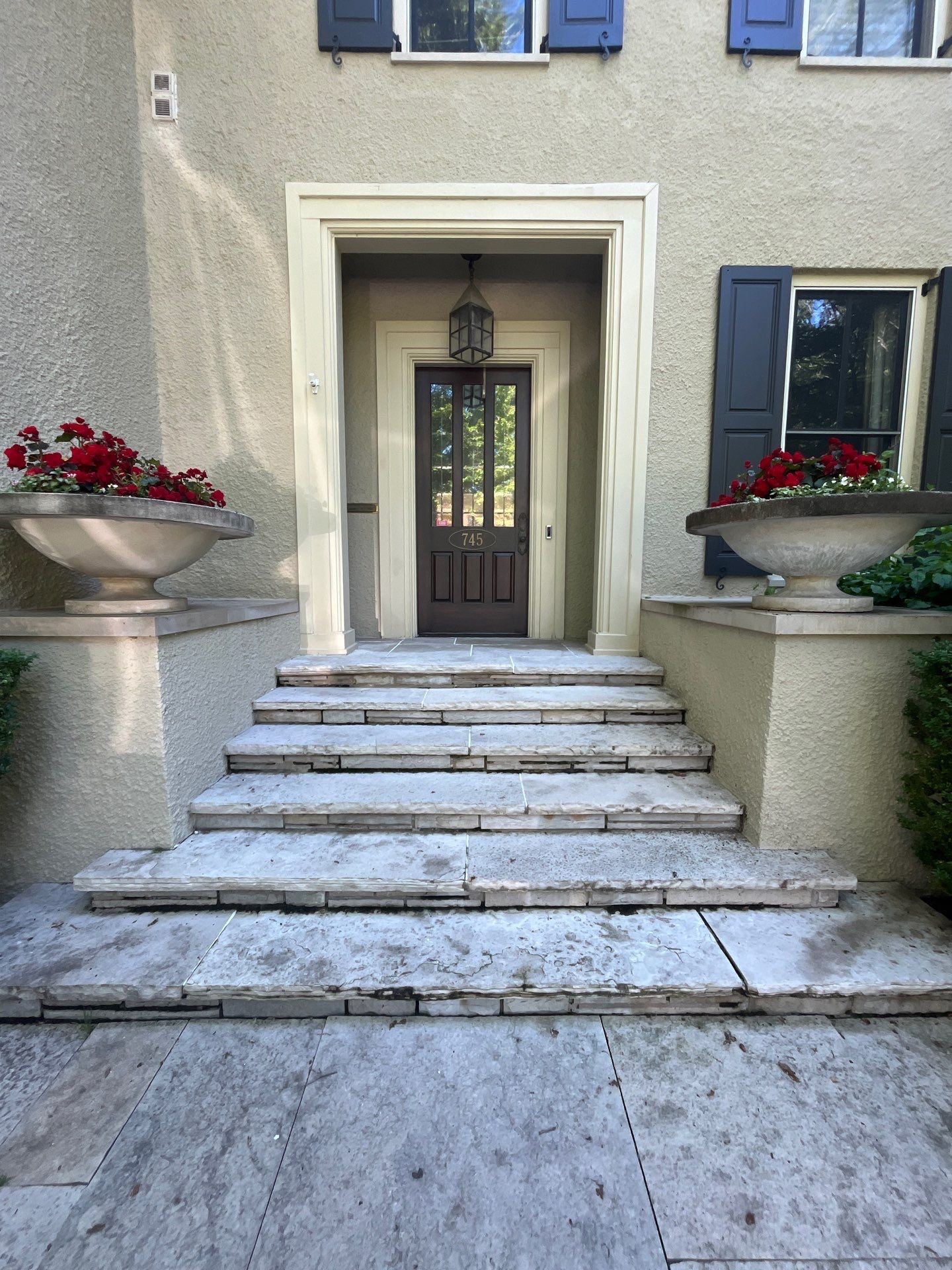 Natural Stone Surface Pressure Washing by Northern Power Washing LLC.