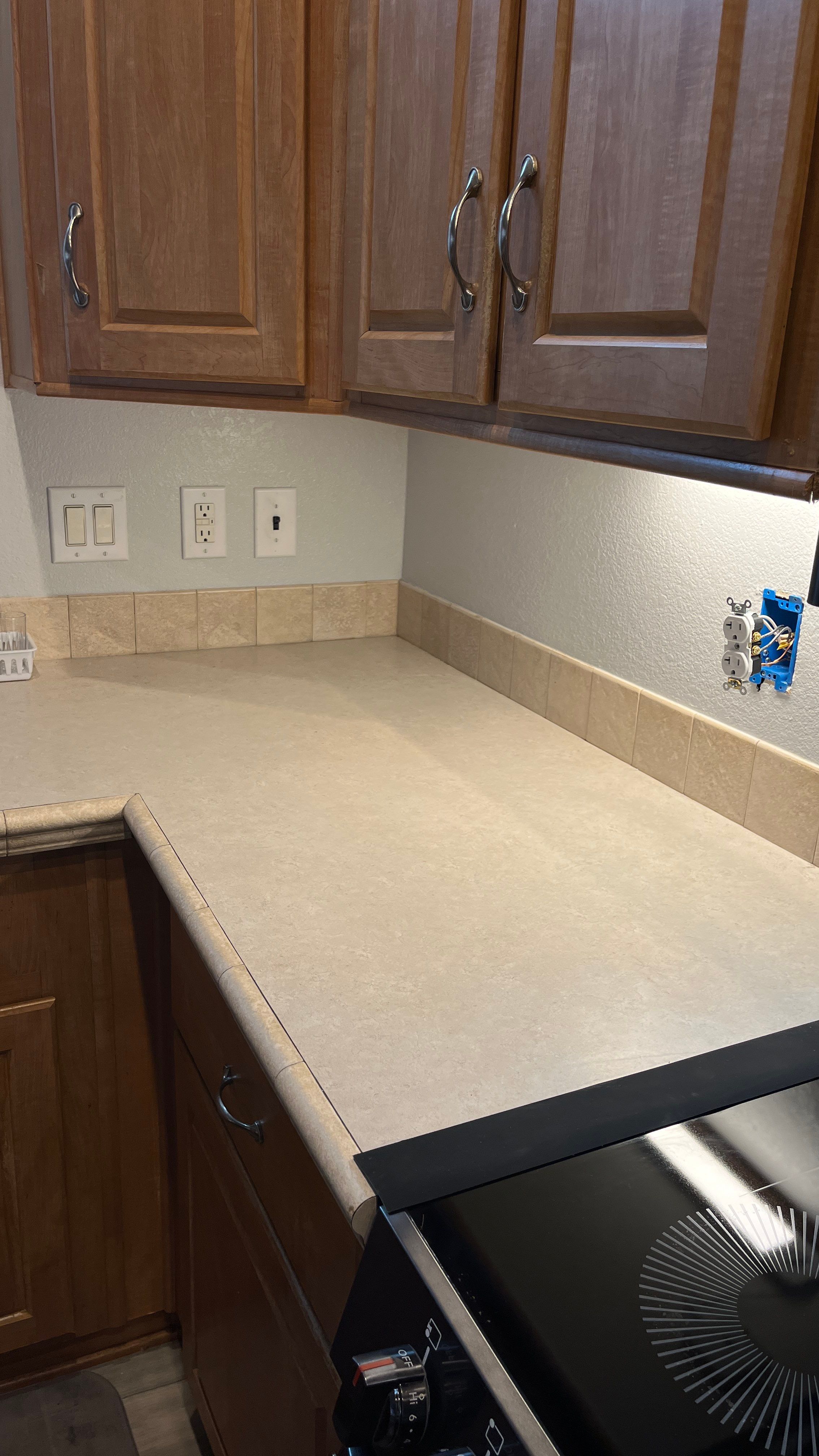 Backsplash using Tile by Footprints Floors of Chandler 