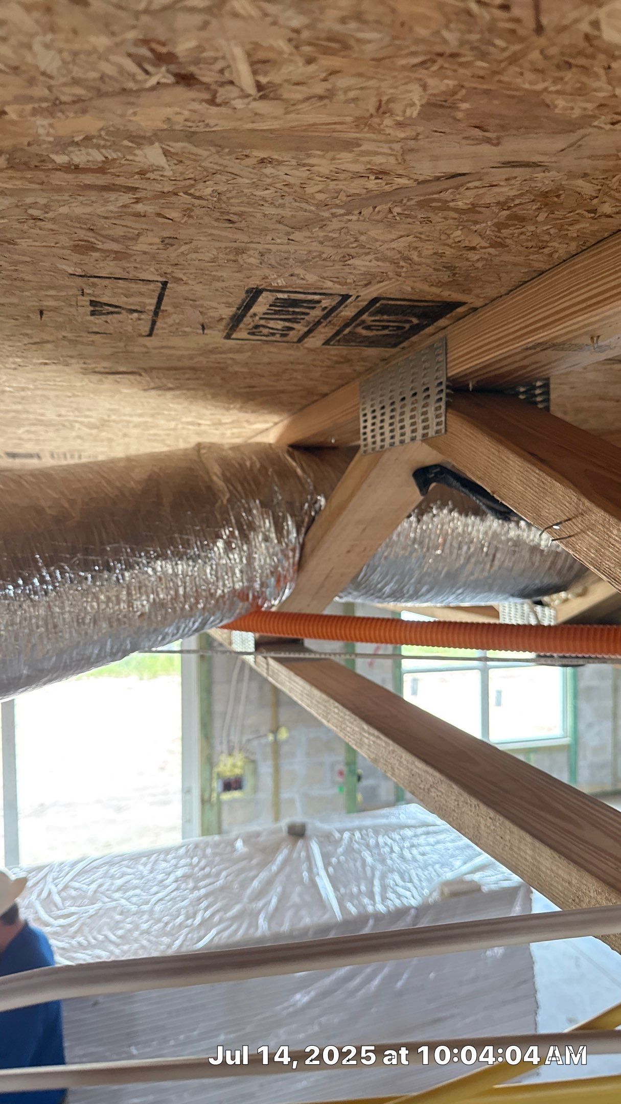 New Construction Pre Drywall Inspection by Building performance Solutions LLC