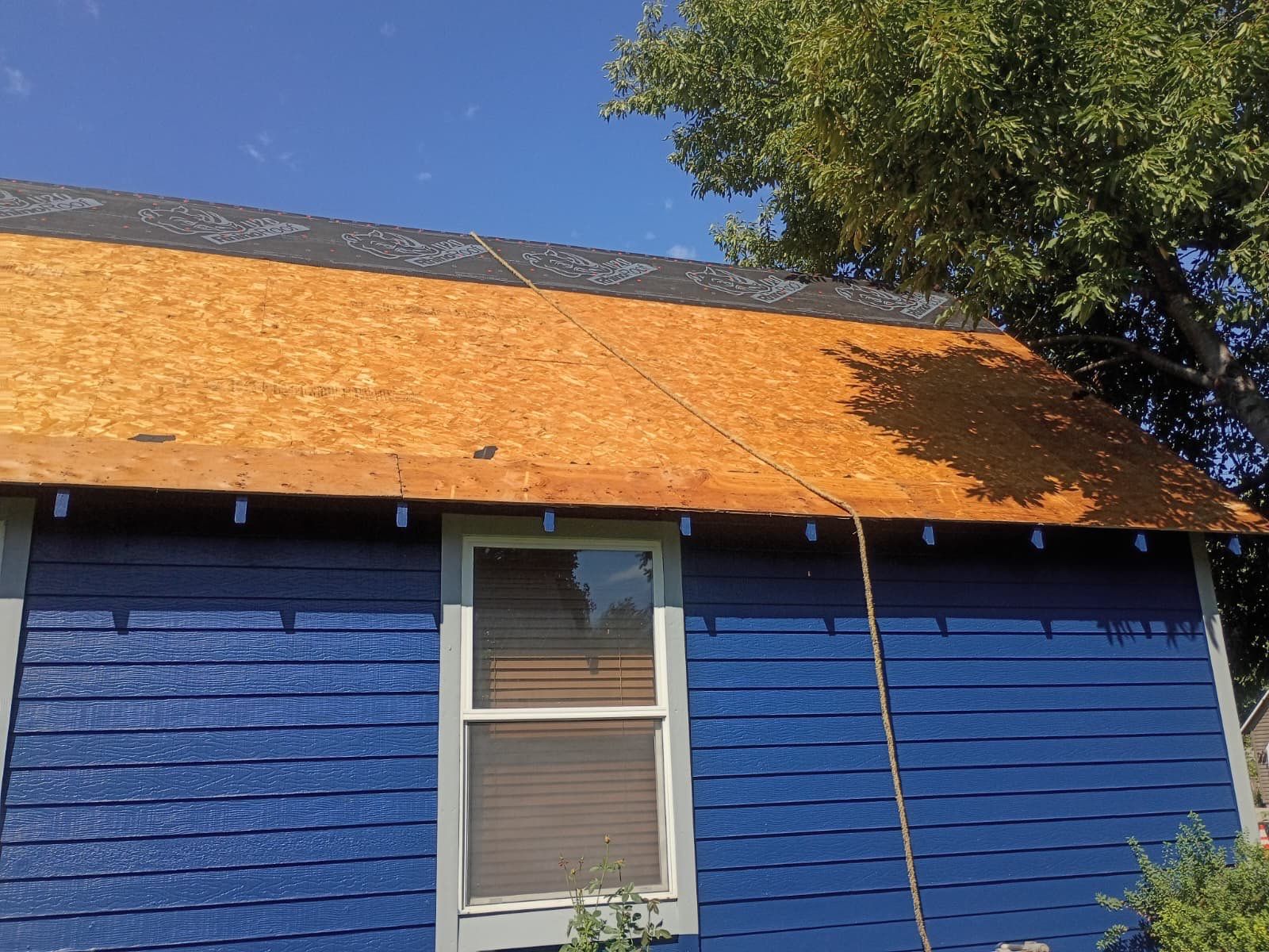 Complete Residential Roof Replacement and Sheathing Repair in Boise by Olive Roofing