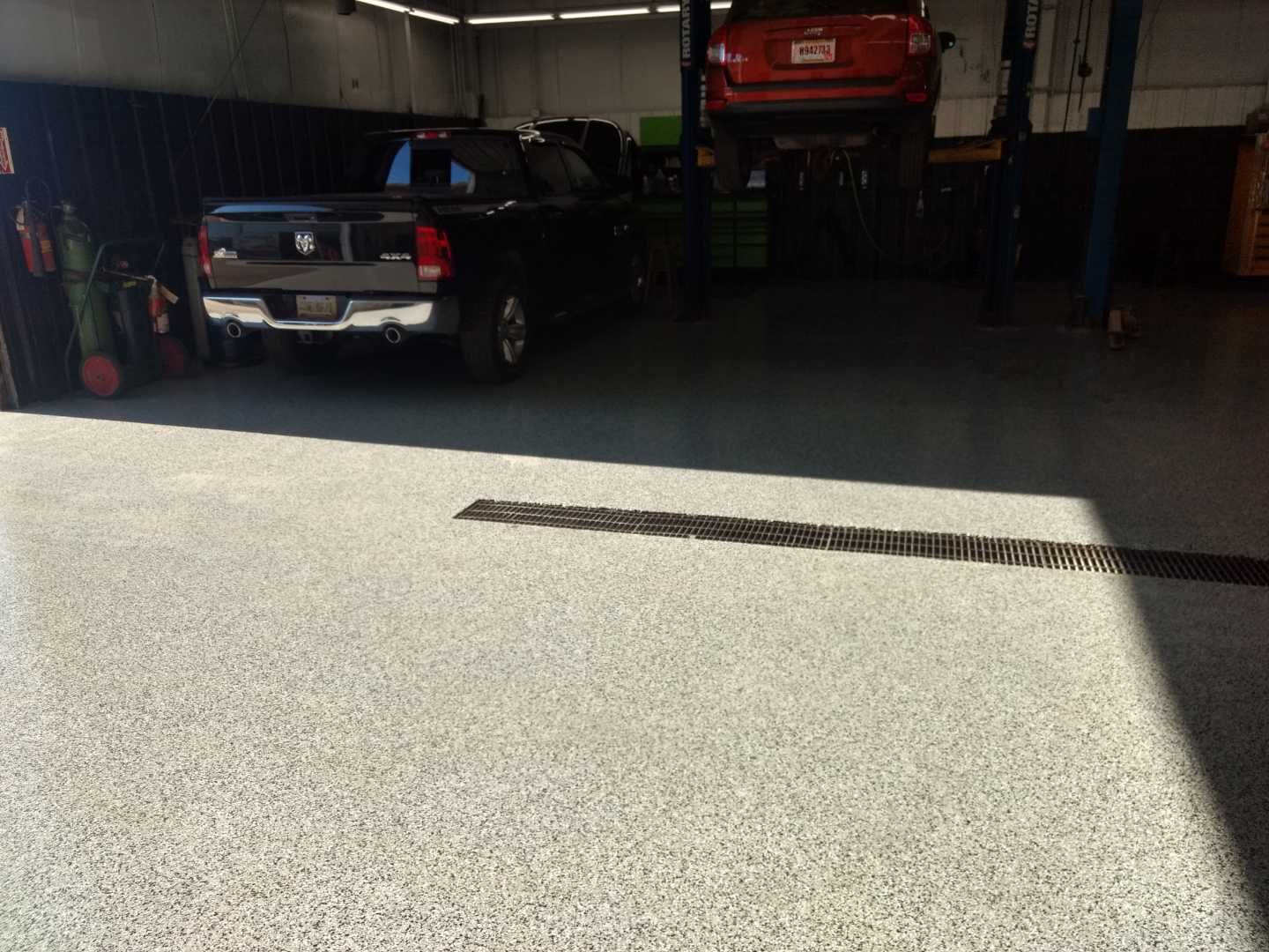 Commerical  using Domino by Fantastic Floors by Miller Custom Exteriors 