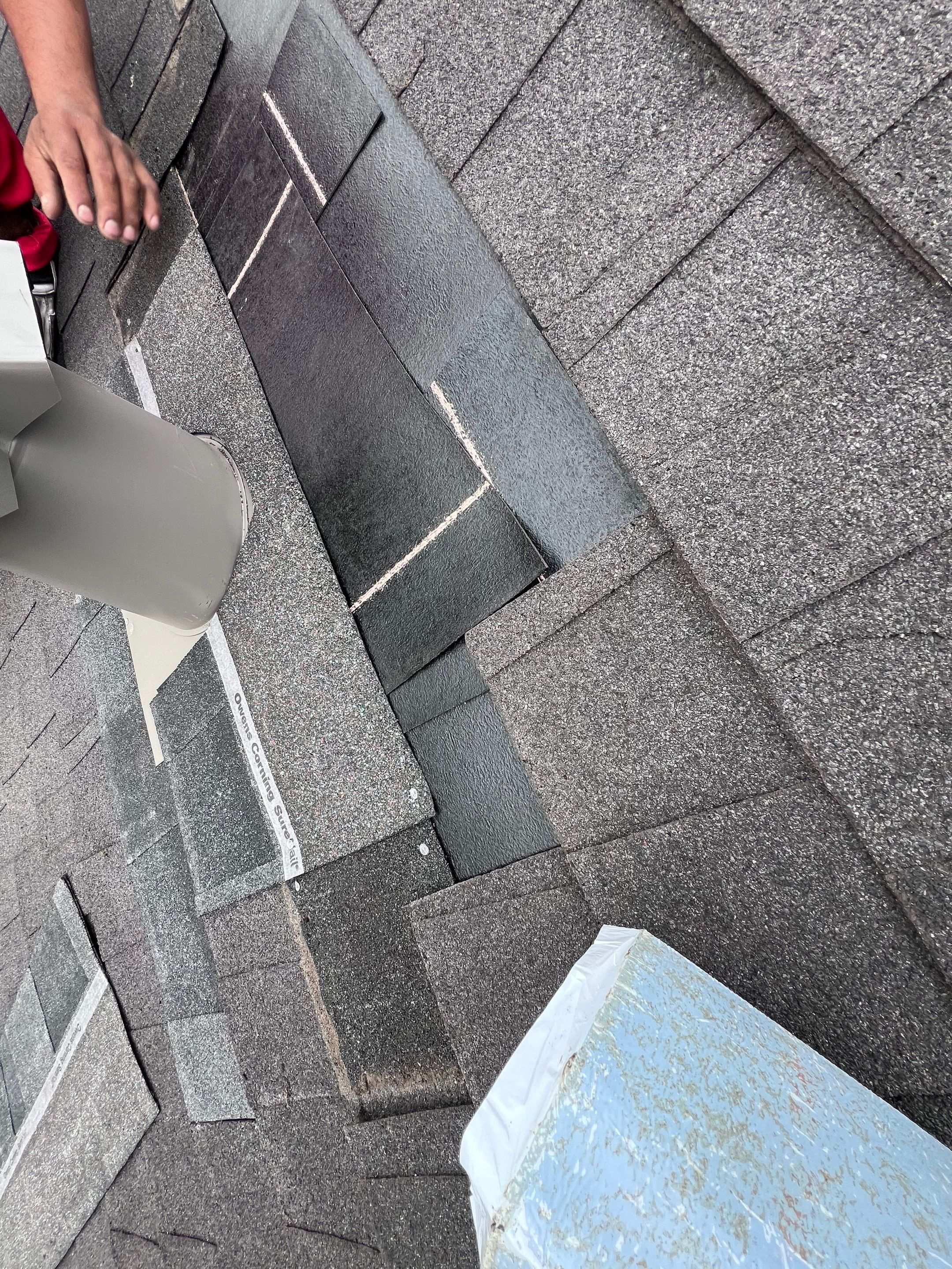 Residential Roofing Repair using Owen's Corning Duration (Lifetime) Shingles by Roof Repair Company
