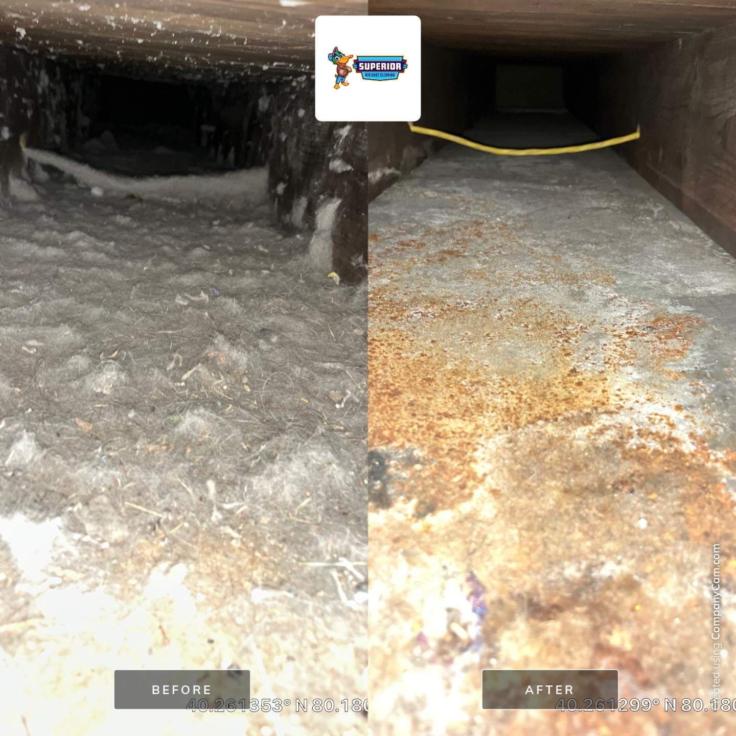 Air Duct Cleaning With a Vacuum Truck in Canonsburg, PA by Superior Air Duct Cleaning