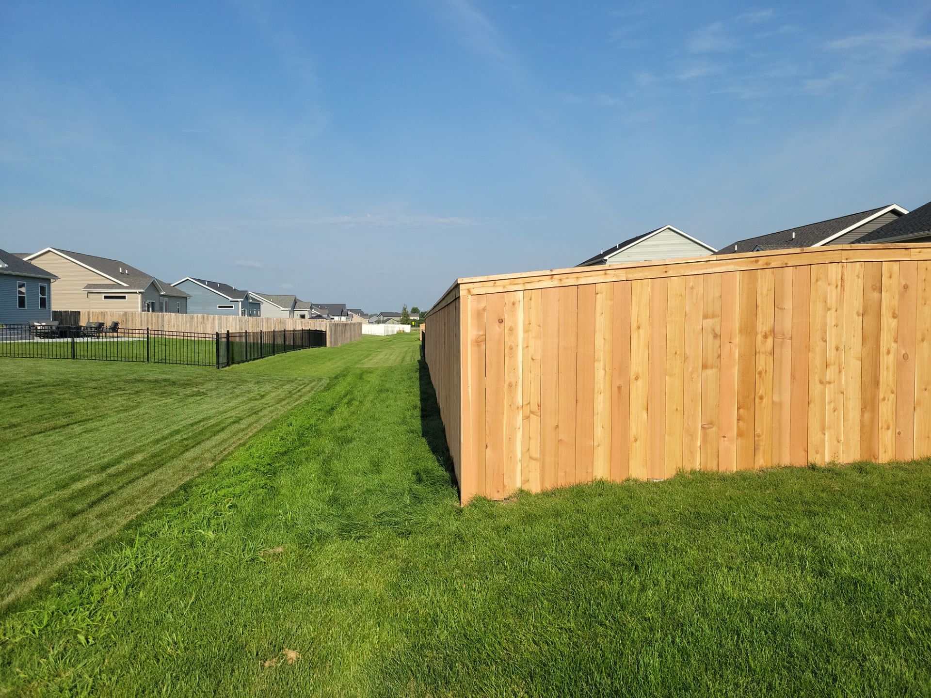 Project in Cedar Falls by Perfect Picket Fence and Stain