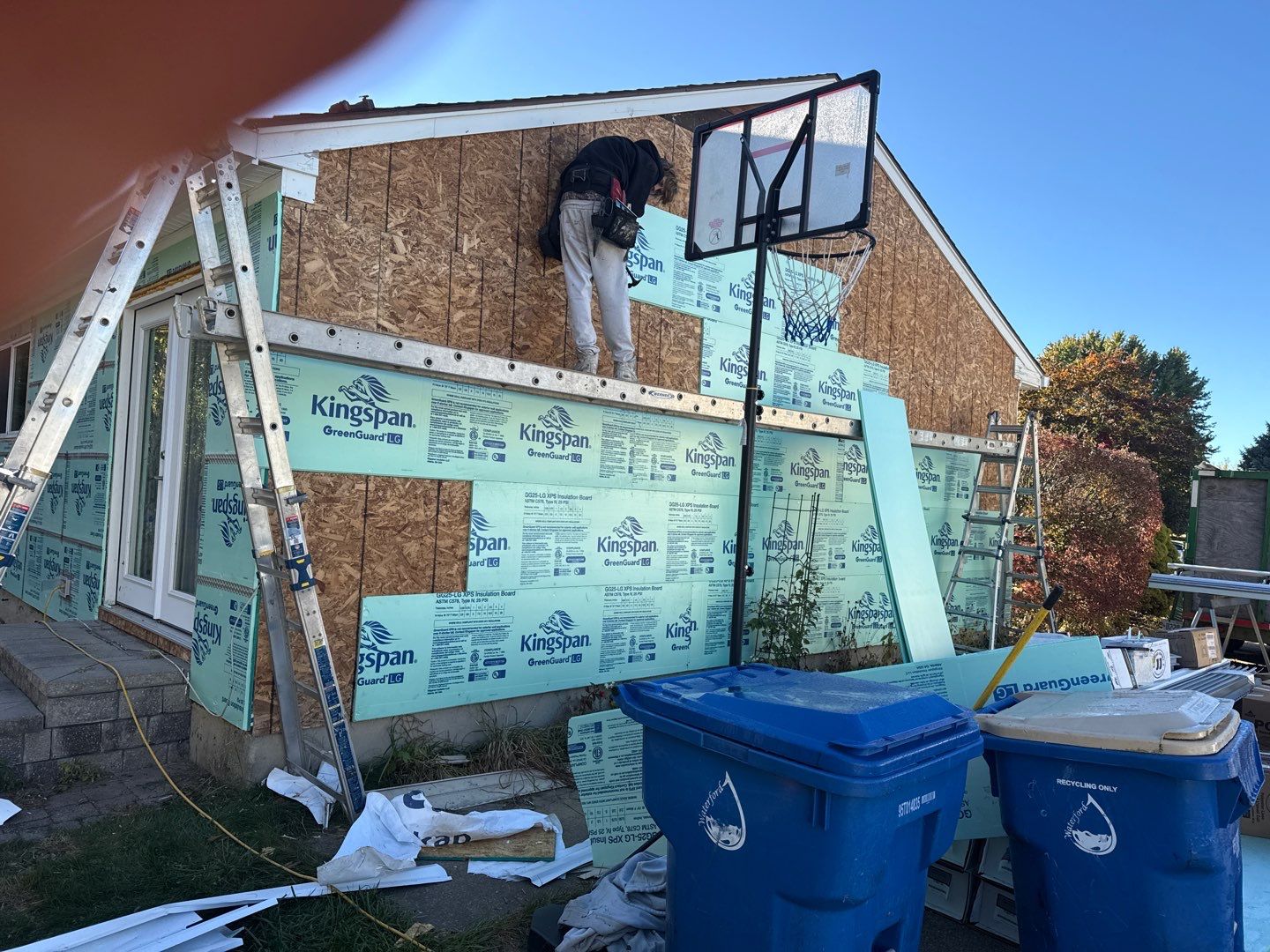 Siding Replacement using Alside S7 Cedar Mill Grain Cape Cod Grey by 180 Contractors