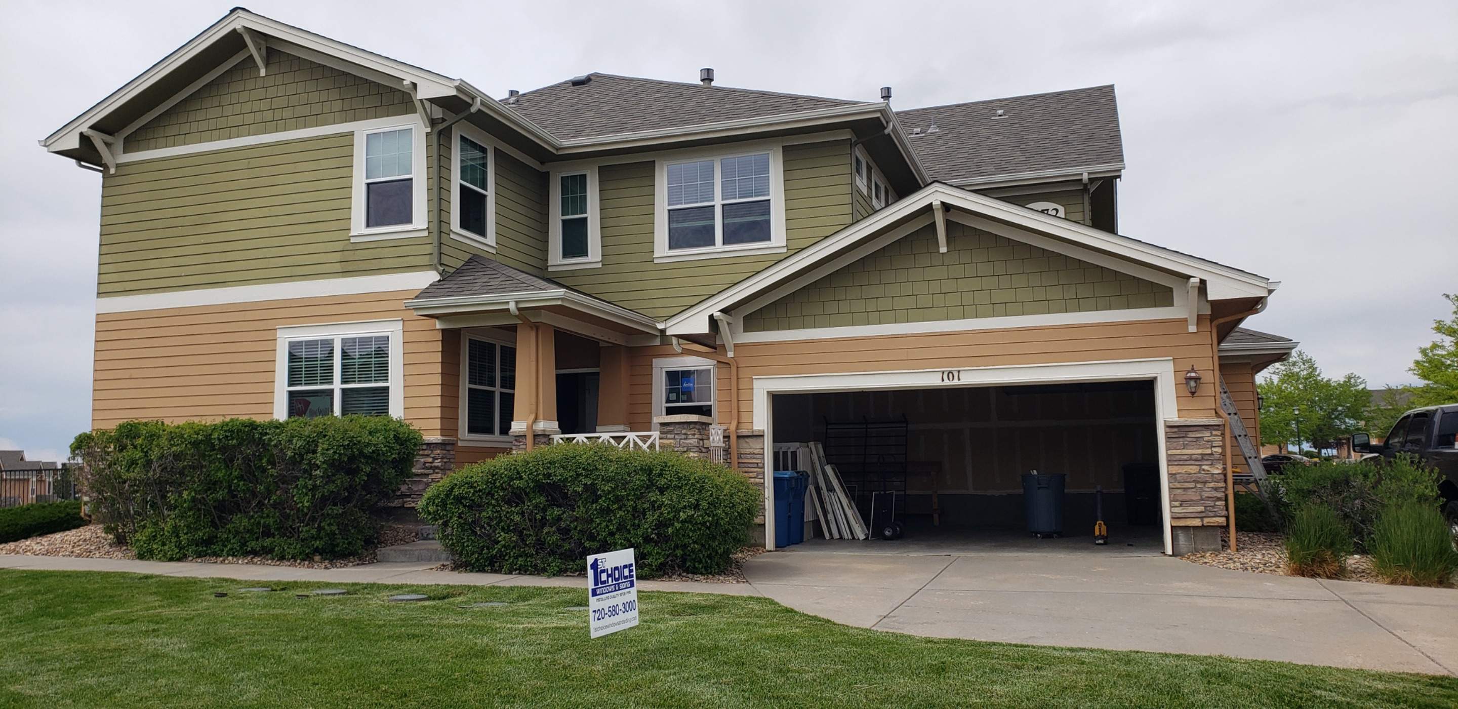 Anlin vinyl windows for your new to you home. by 1st choice windows and siding
