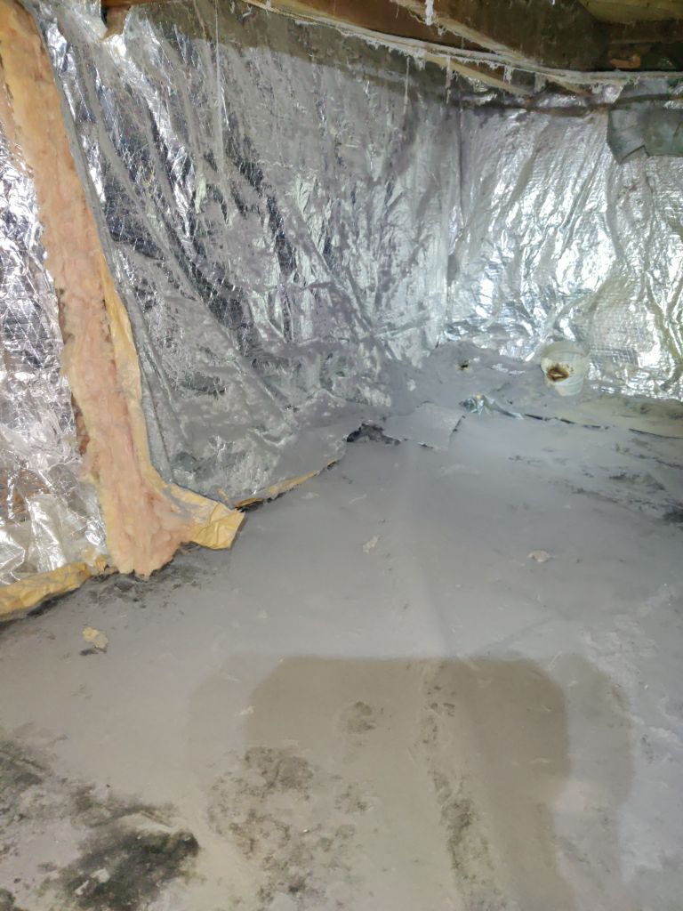 Crawl Space Cleanup  by Accountable Home Services