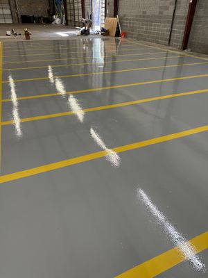 High-Gloss Industrial Epoxy Flooring Installation in Tucker, Georgia