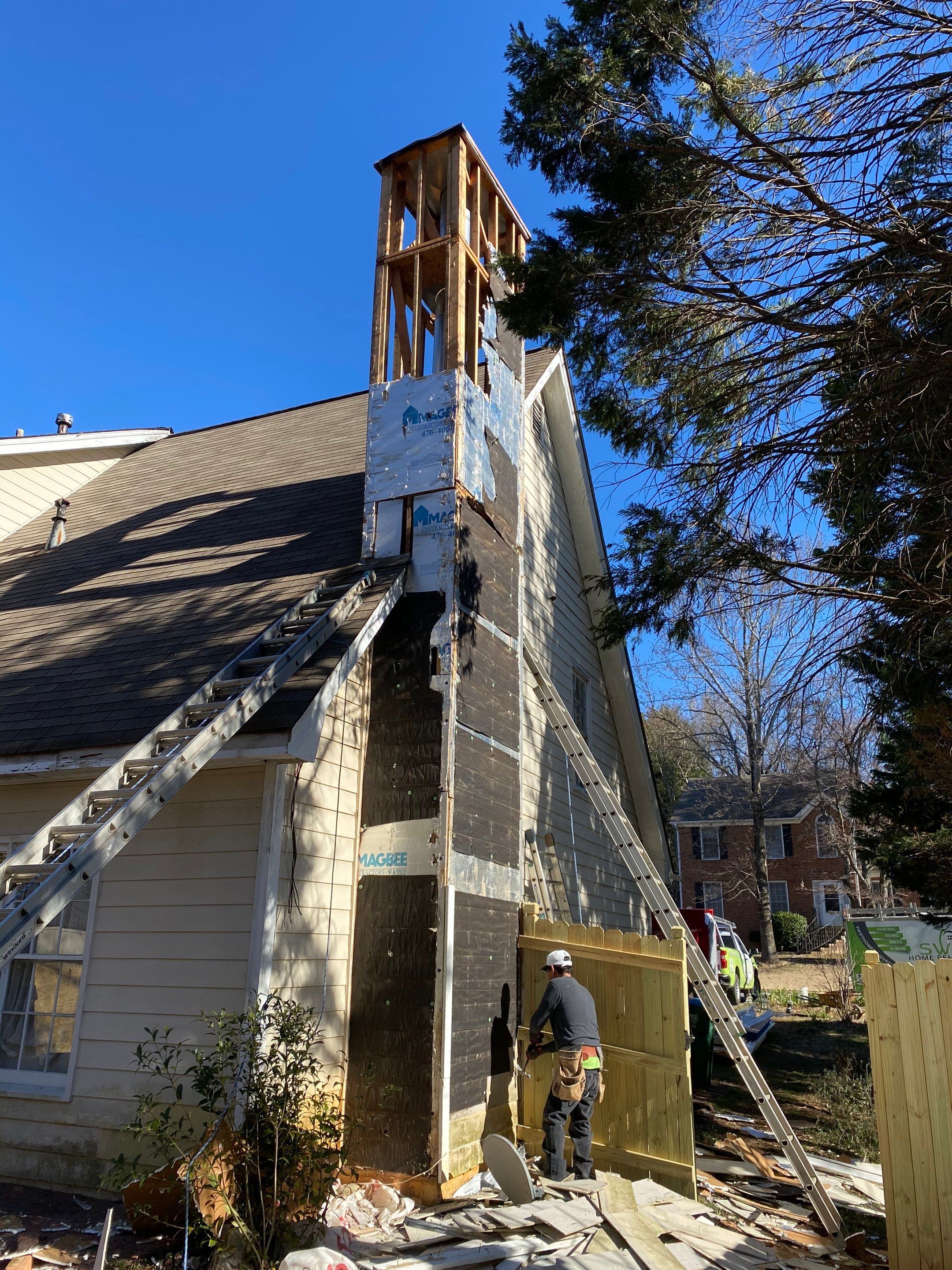 Full Exterior Siding Replacement and Trim Painting in Duluth by Swift Home Renovations