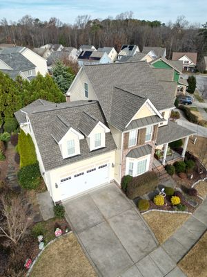 Roof Replacement - GAF Timberline HDZ Weathered Wood shingles 