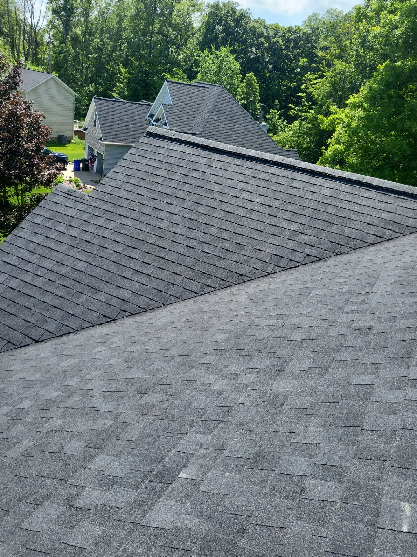 Atlas Pinnacle, Color, Black Shadow, Drip Edge, Color, White by Eagle Eye Roofing