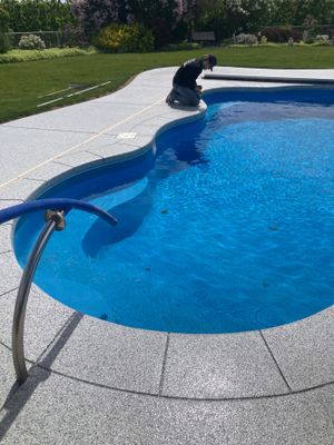 Pool Deck Transformation using Tidal Wave