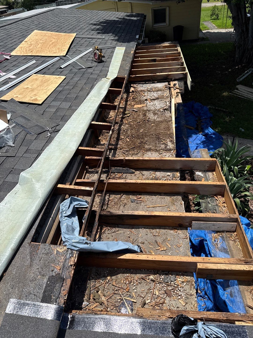 Project in St. Petersburg 33702 by Mitchell Roofing Company LLC 