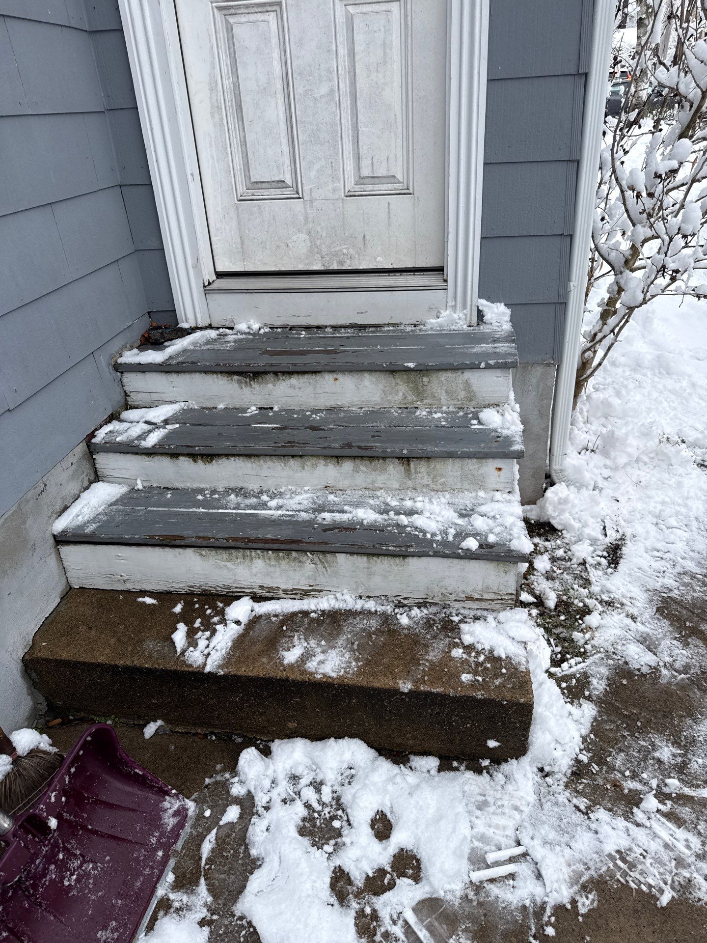 Little steps before and after by CabralCarpentry & Painting LLC