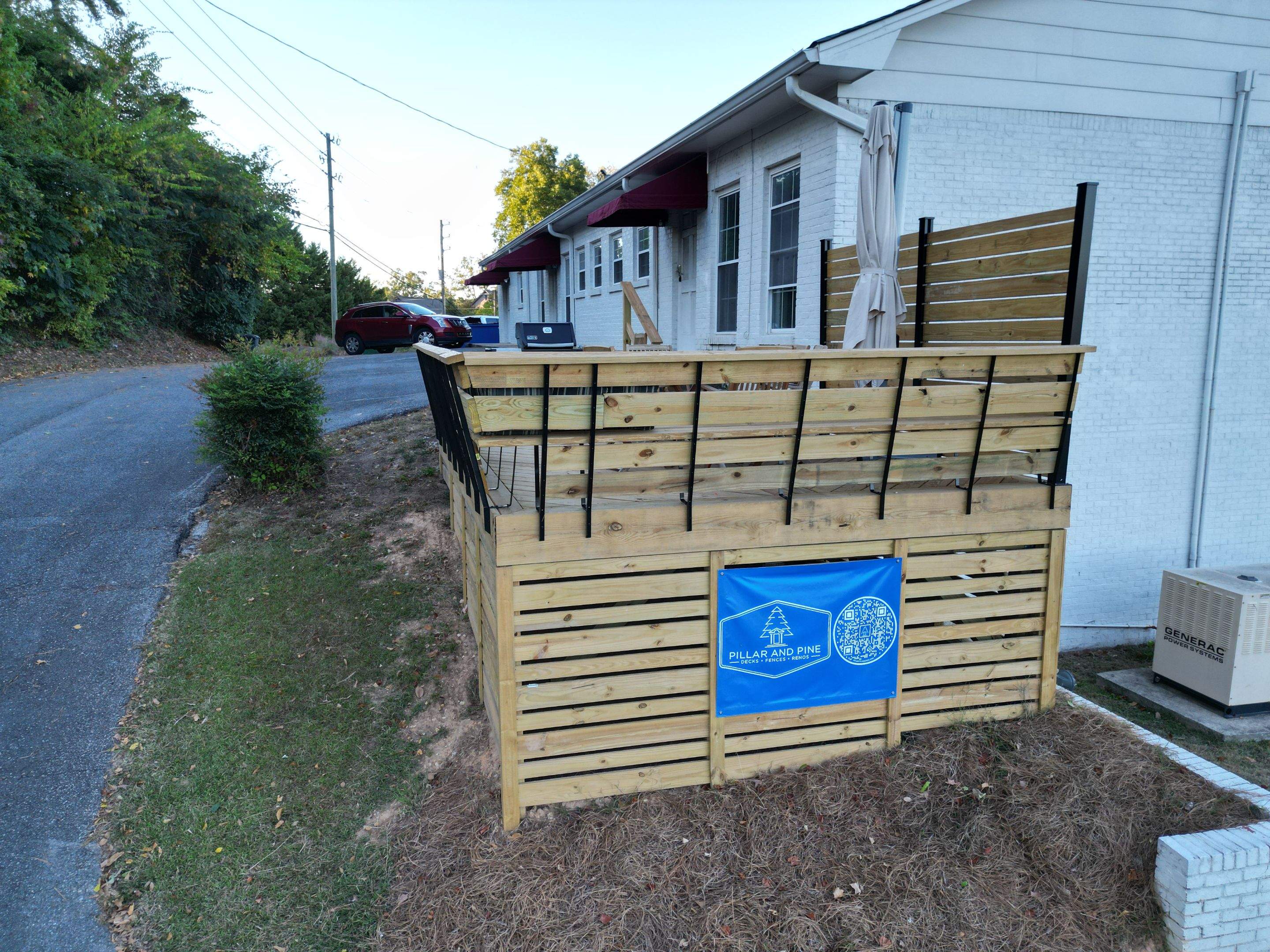 Independence Drive - Deck Installation   by Pillar and Pine