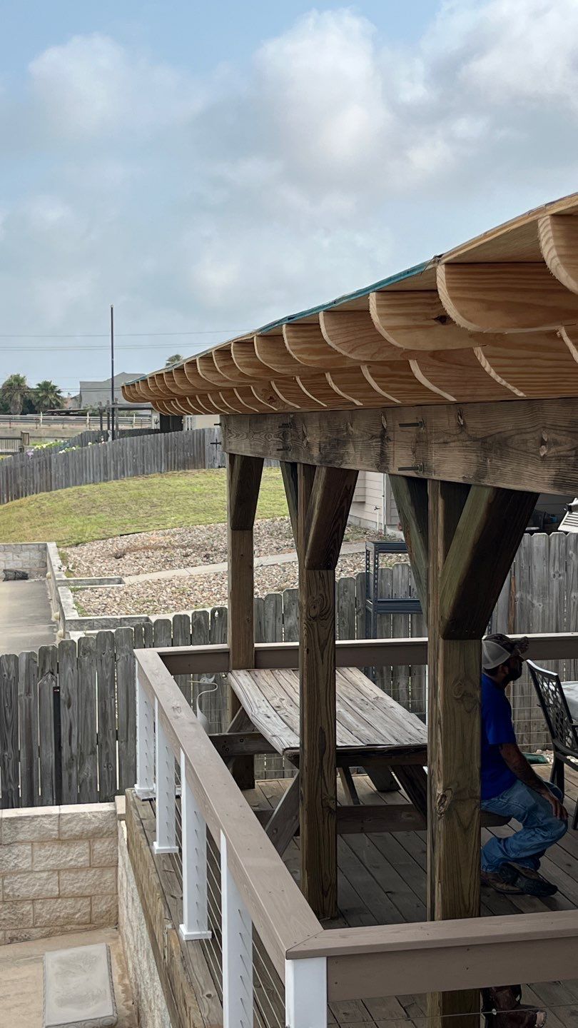 Patio? We got you Covered! by Bayfront Roofing and Construction