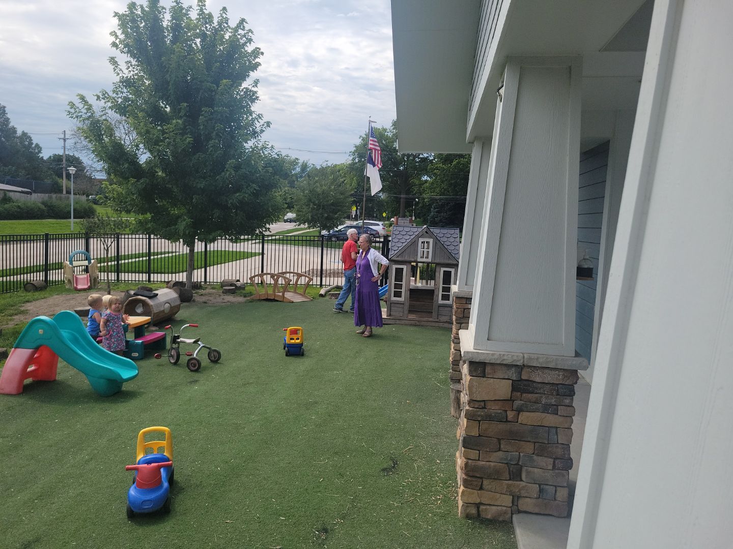 CDC Turf & Playground Project. by New Horizon Landscapes